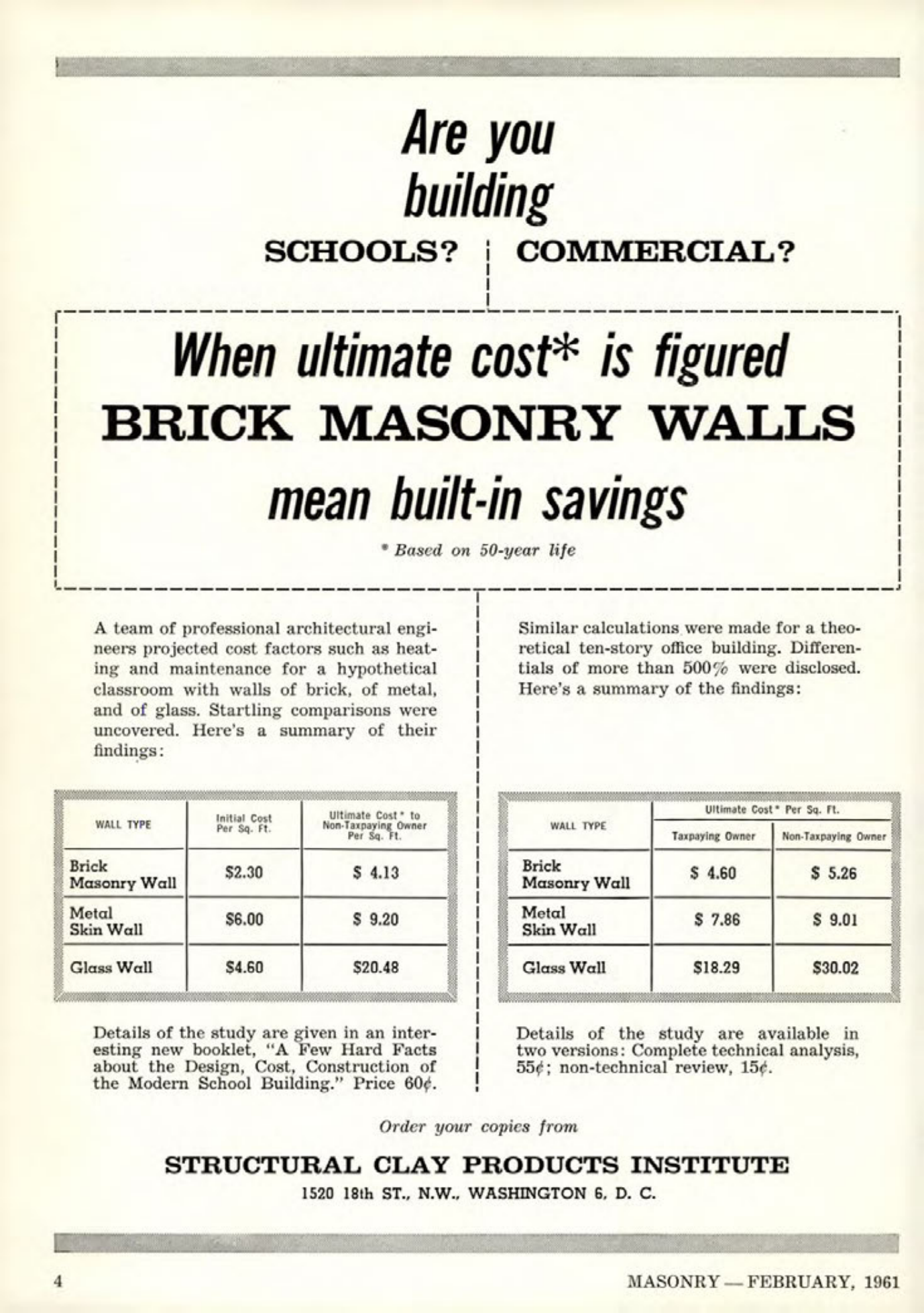 Masonry Magazine February 1961 Page. 6