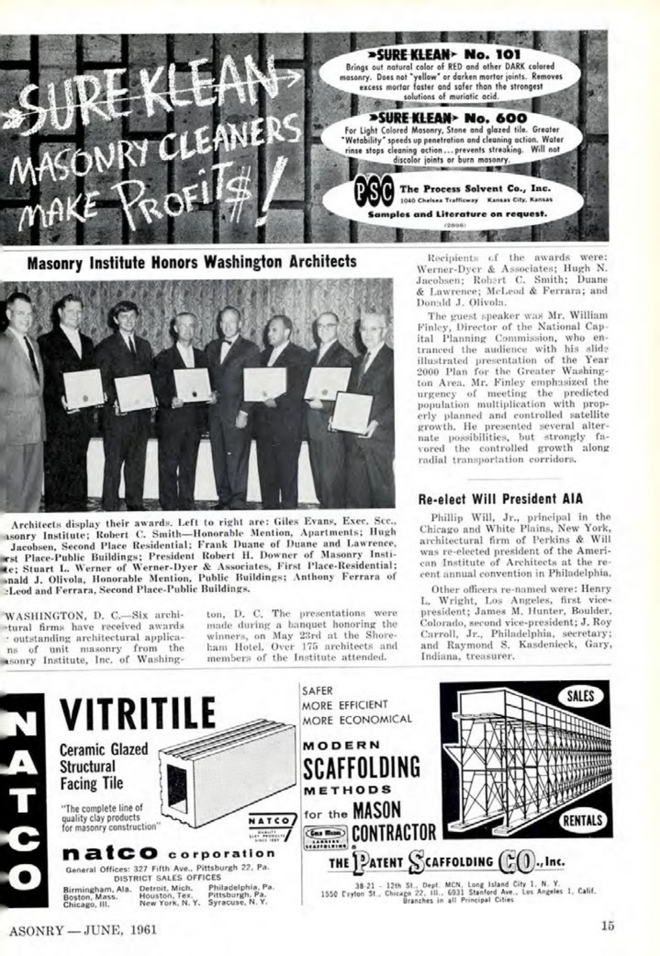 Masonry Magazine June 1961 Page. 15