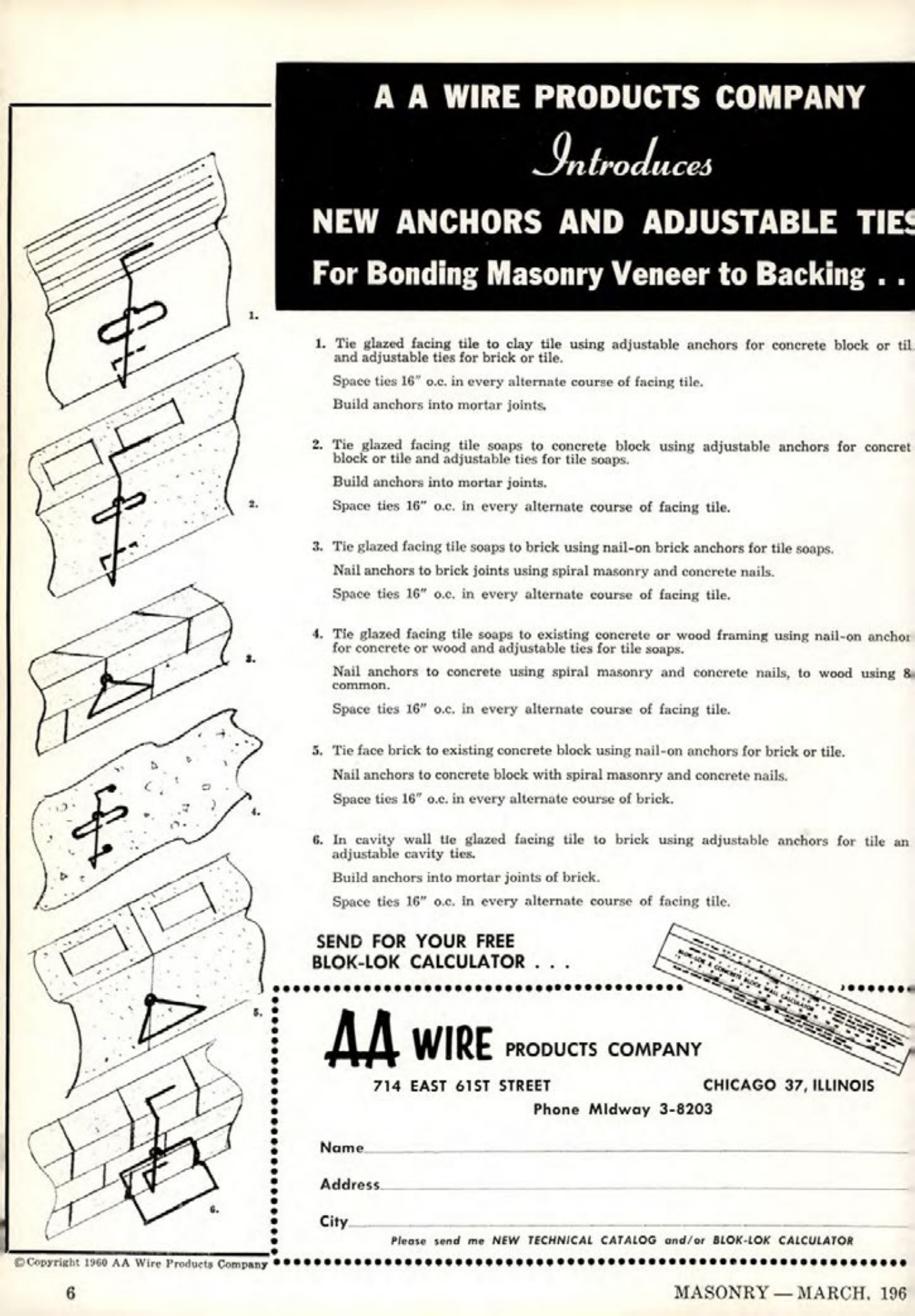 Masonry Magazine March 1961 Page. 8
