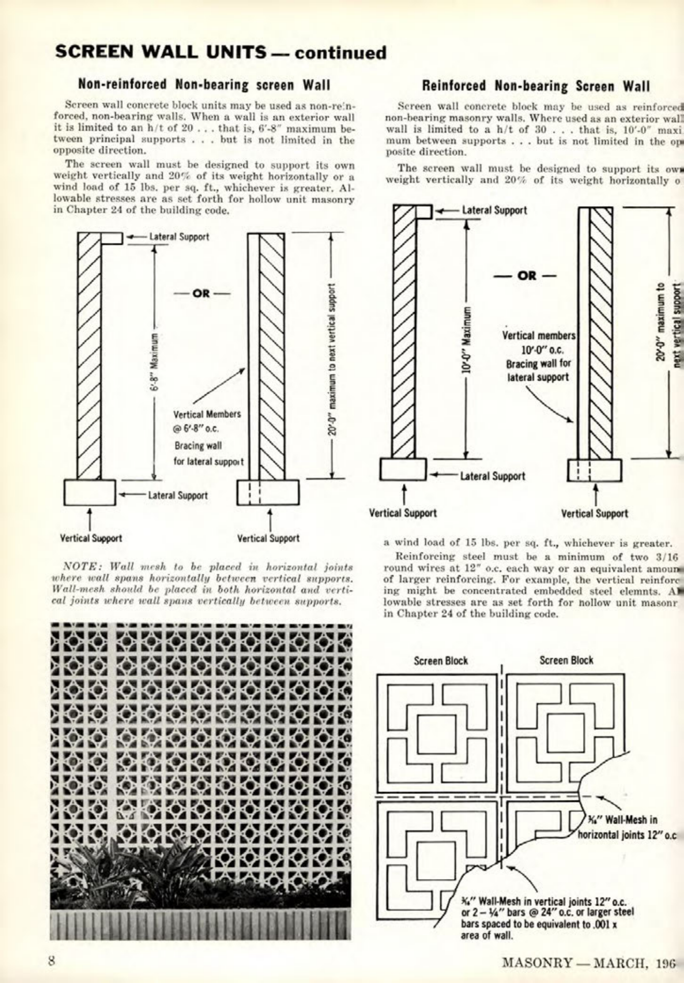 Masonry Magazine March 1961 Page. 10