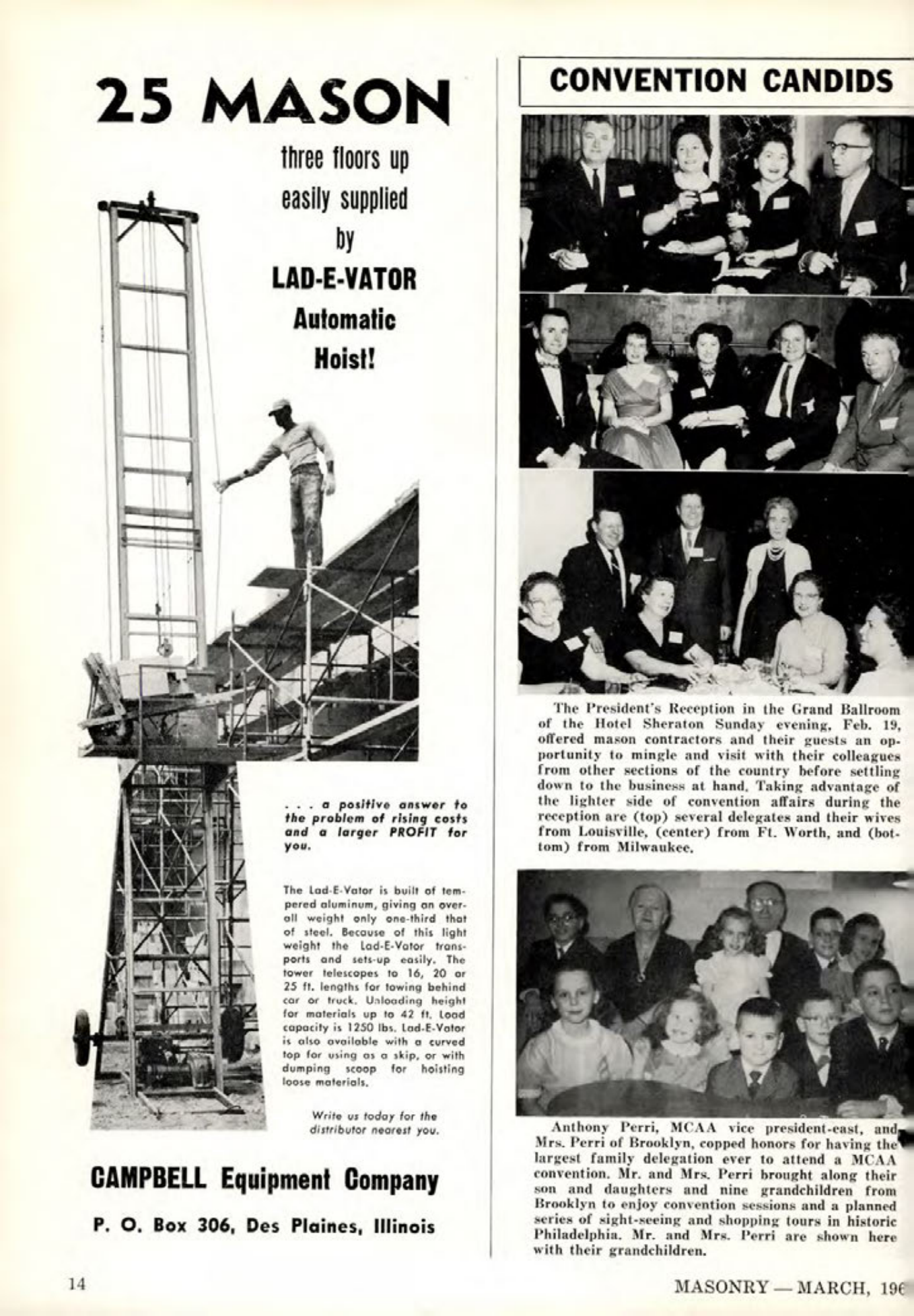 Masonry Magazine March 1961 Page. 16