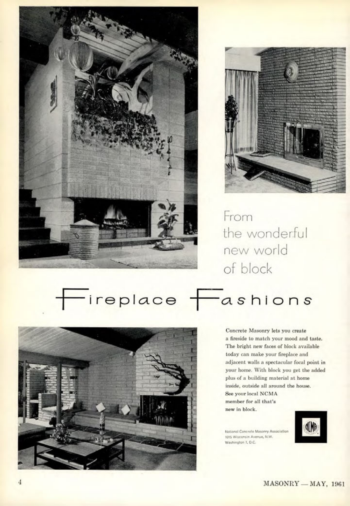Masonry Magazine May 1961 Page. 4