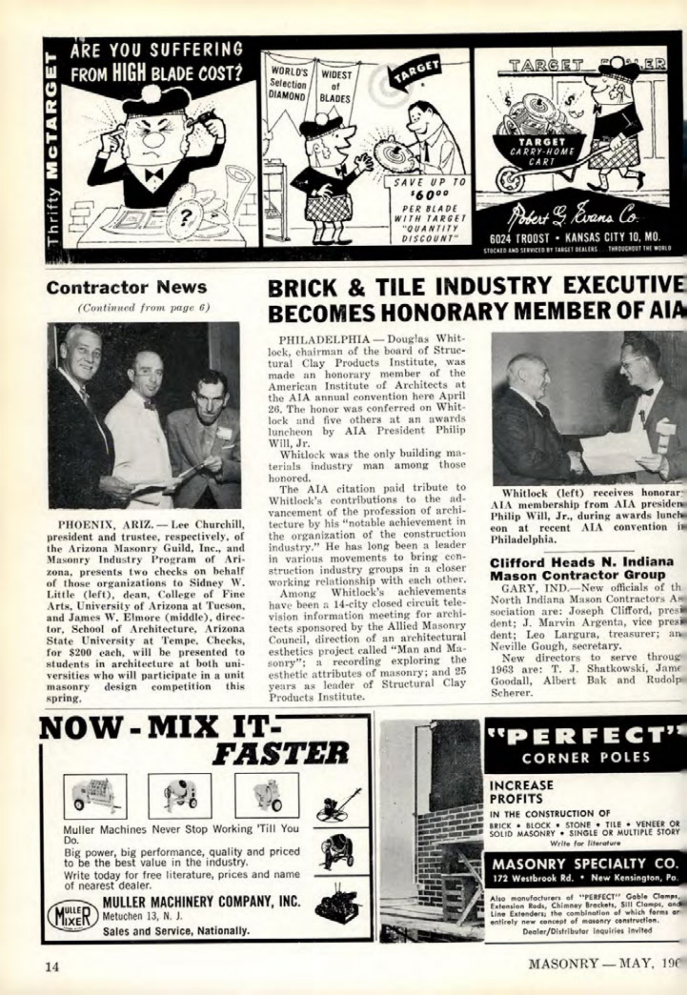 Masonry Magazine May 1961 Page. 14
