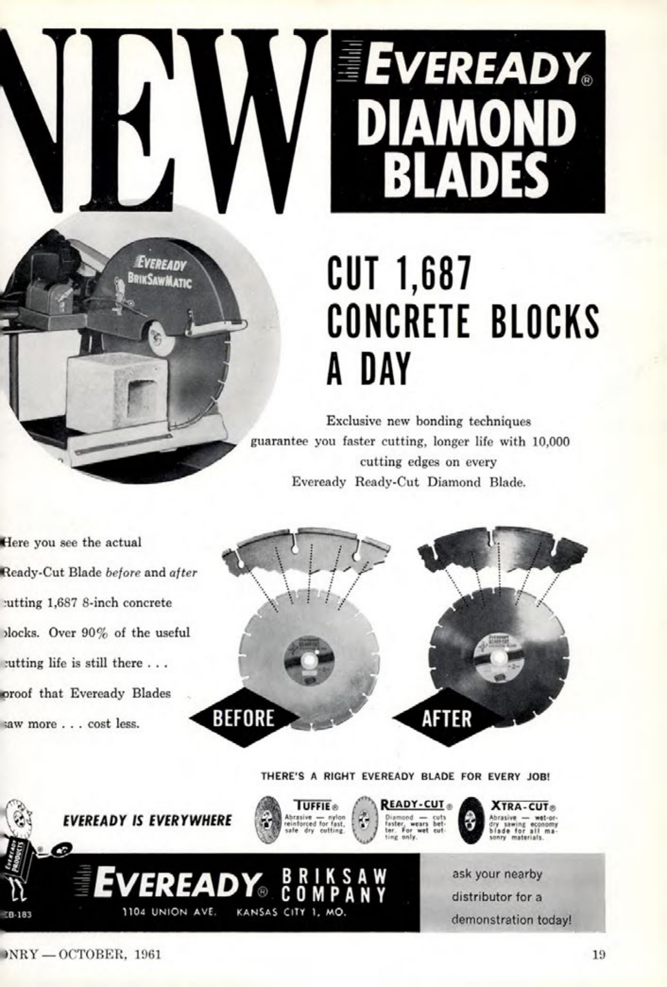 Masonry Magazine October 1961 Page. 19