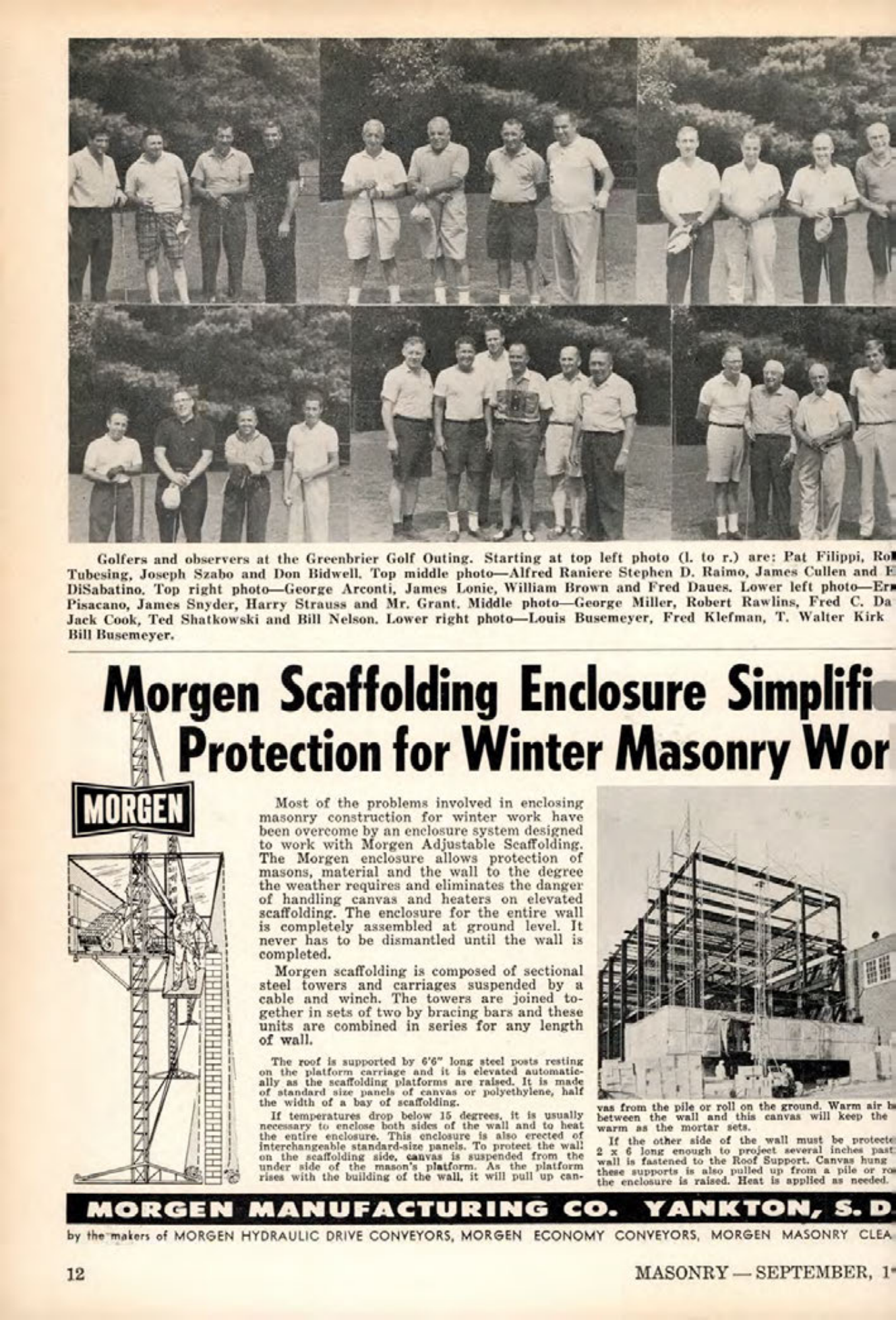 Masonry Magazine September 1961 Page. 12