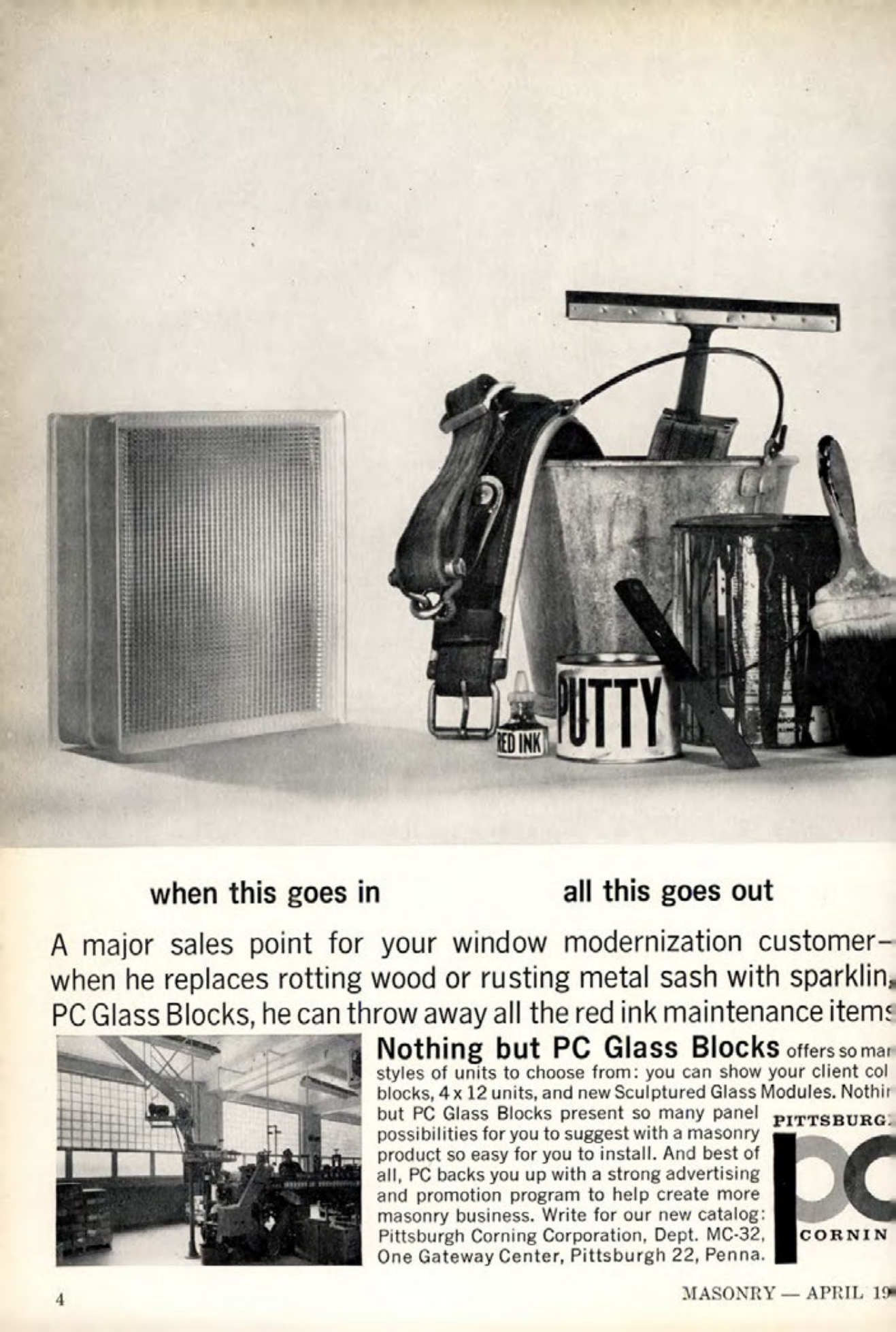 Masonry Magazine April 1962 Page. 4