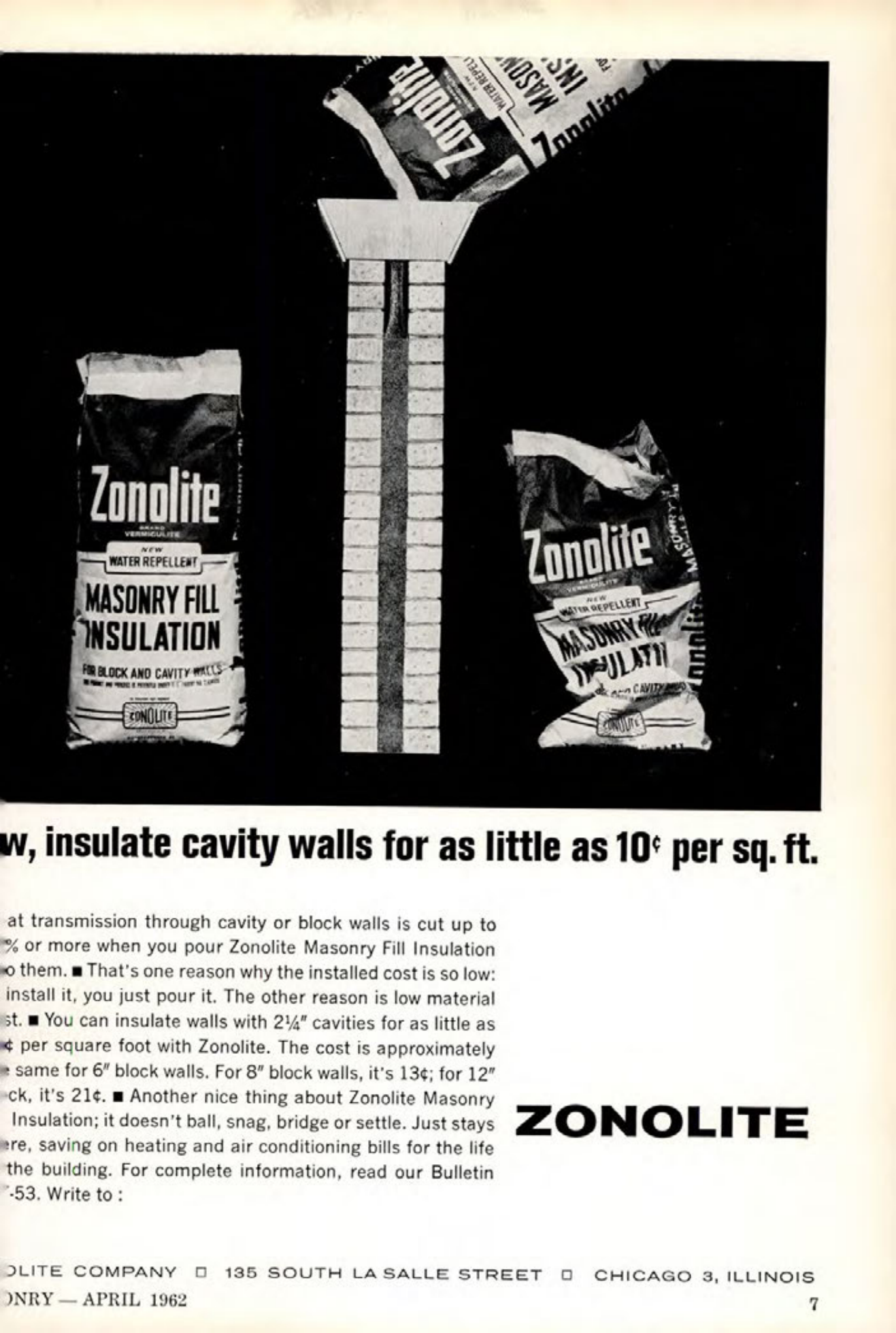 Masonry Magazine April 1962 Page. 7