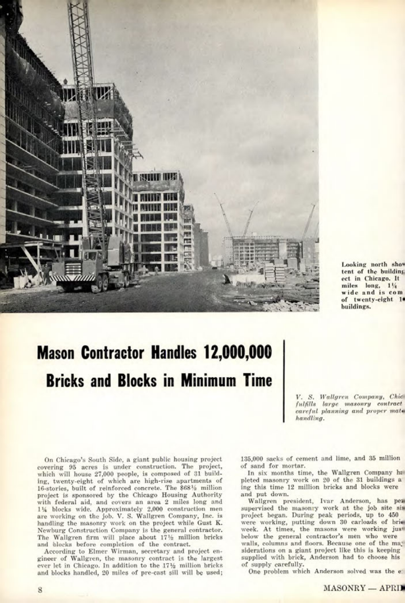 Masonry Magazine April 1962 Page. 8