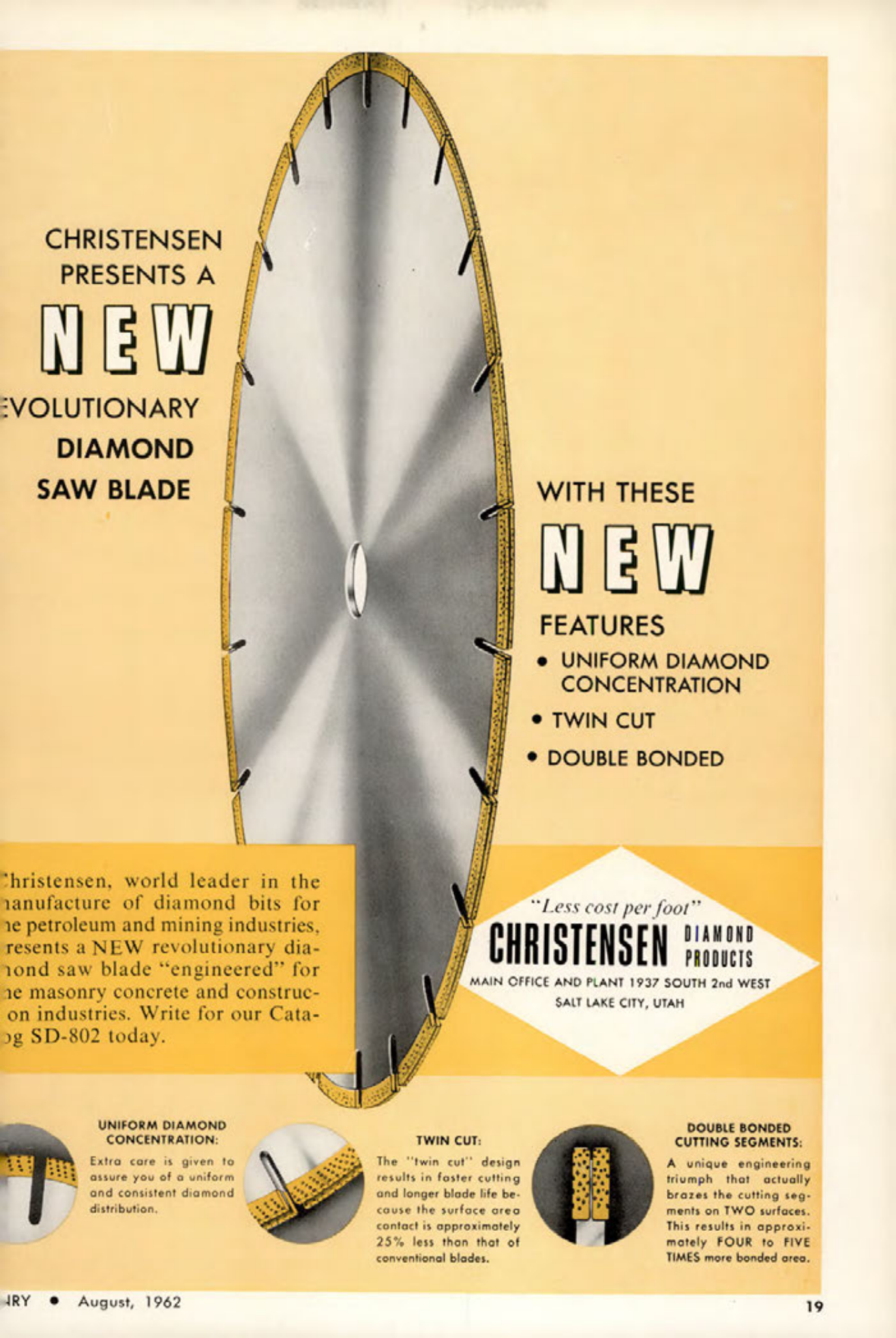 Masonry Magazine August 1962 Page. 19