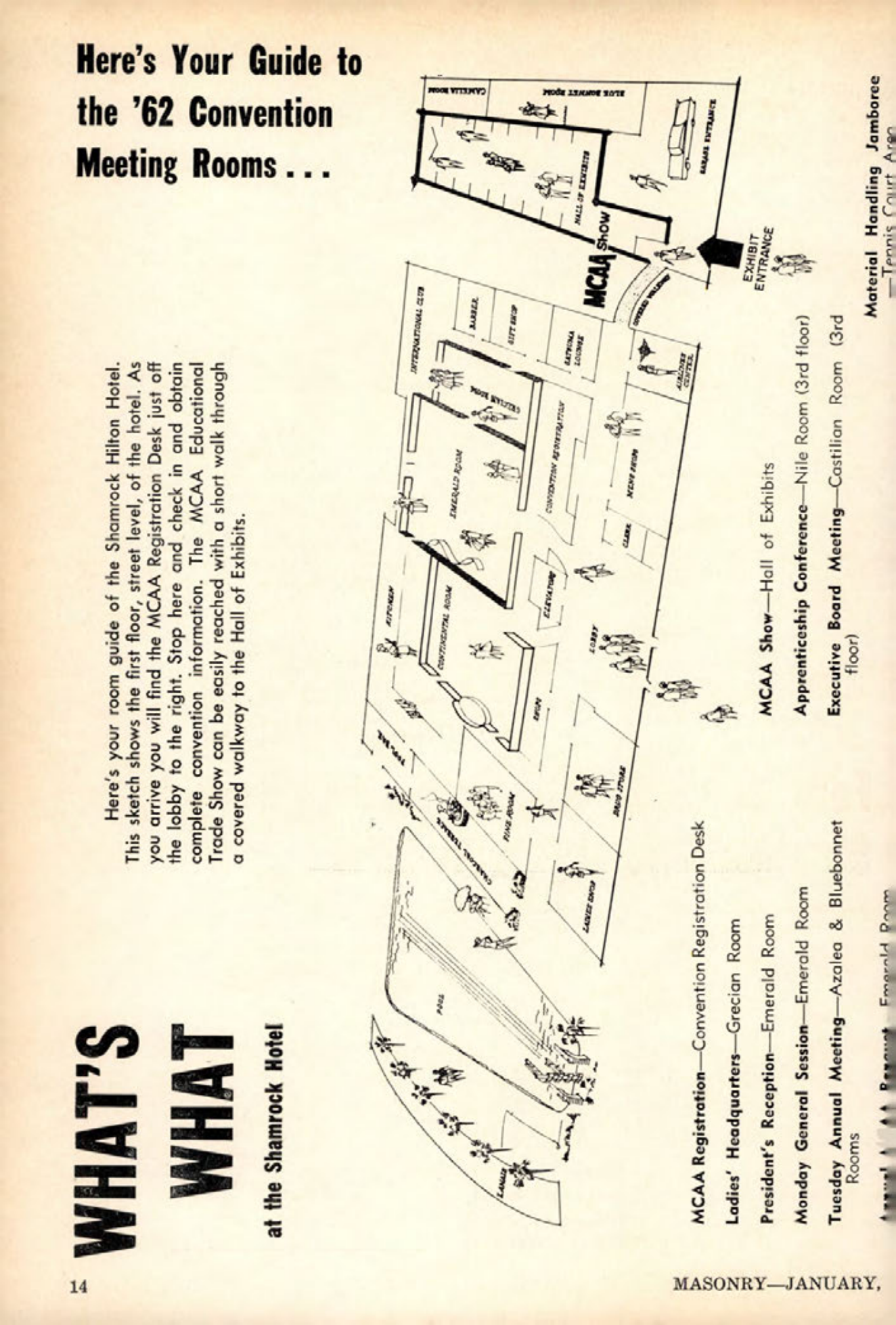 Masonry Magazine January 1962 Page. 14