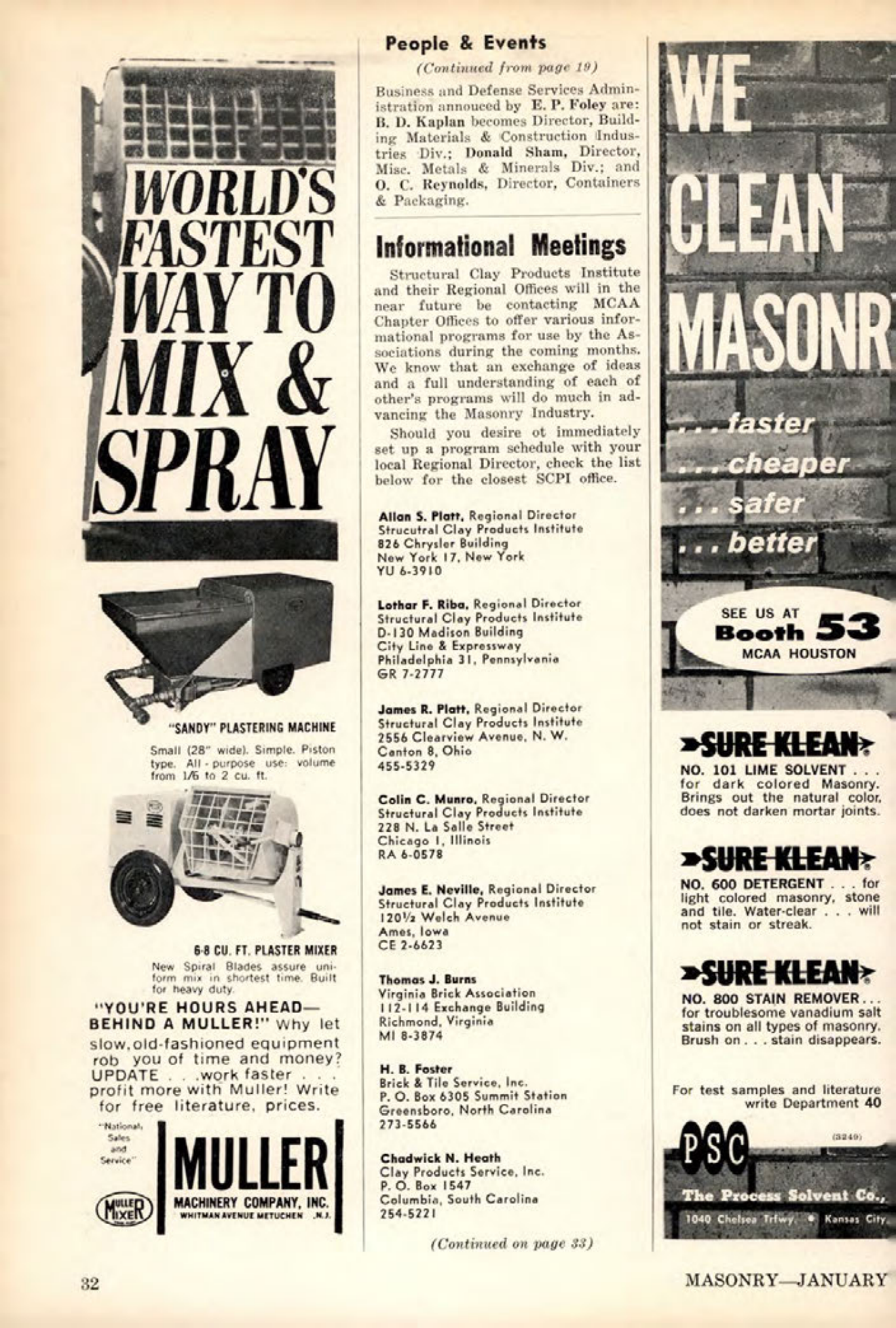 Masonry Magazine January 1962 Page. 36