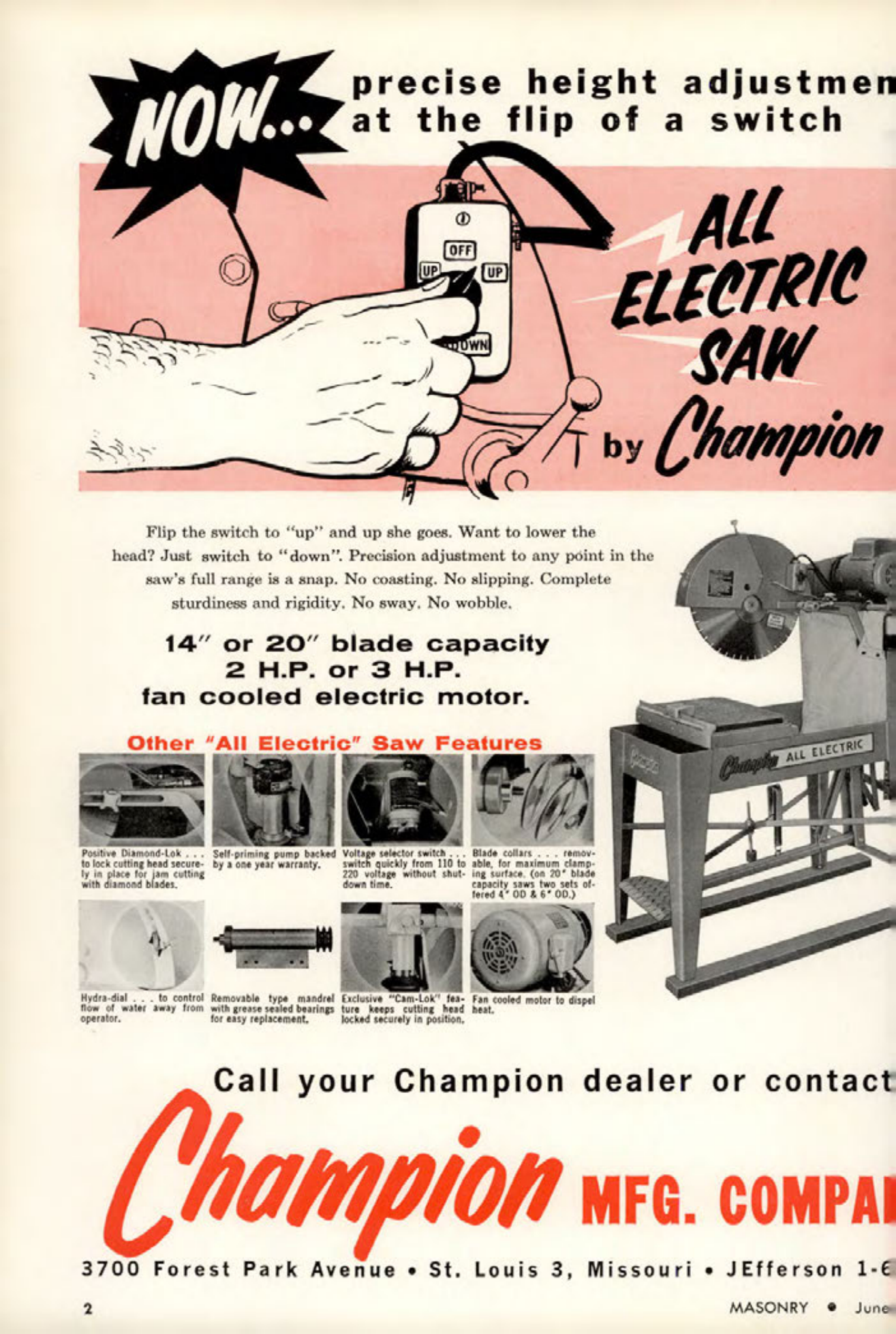 Masonry Magazine June 1962 Page. 2