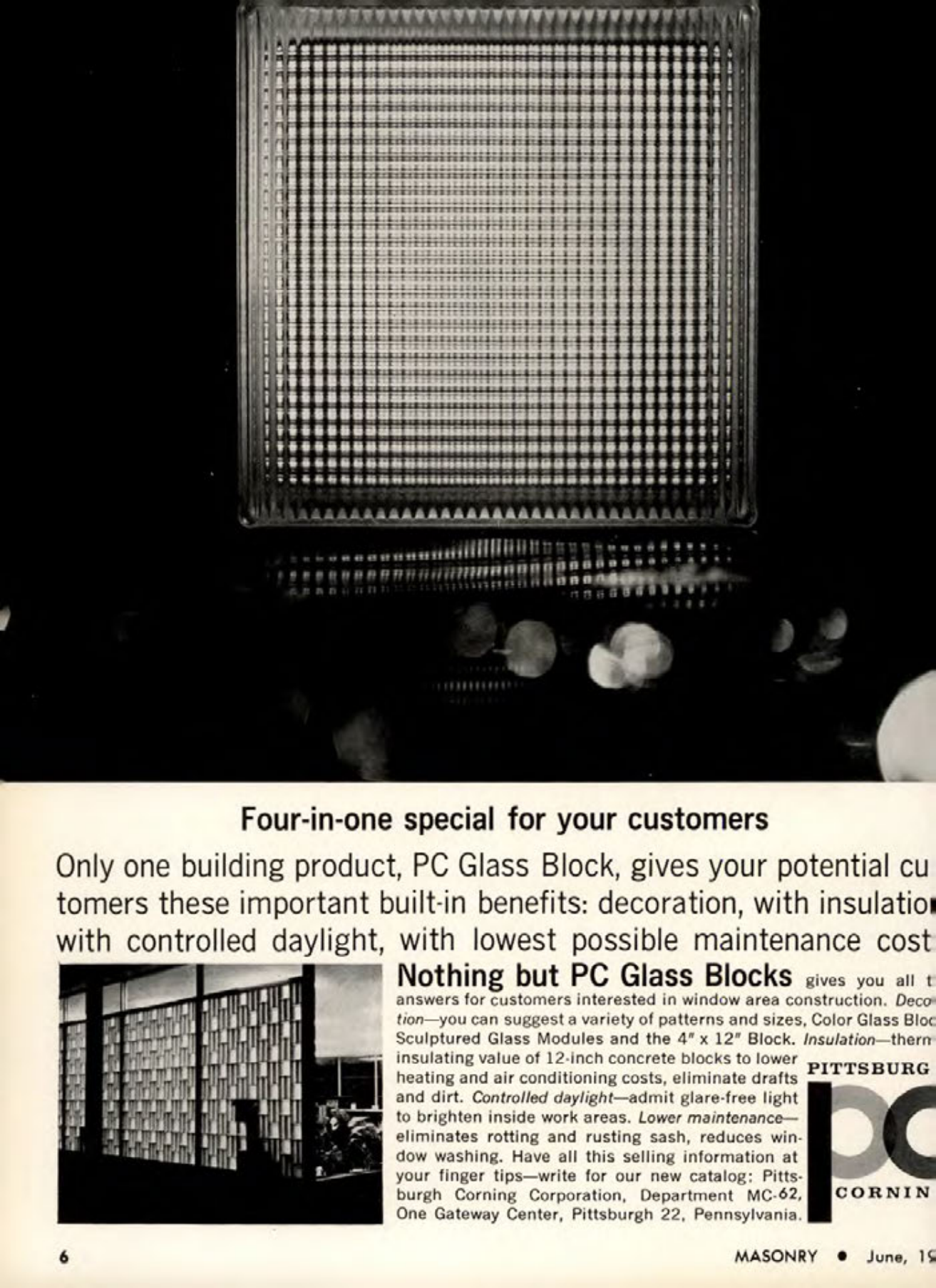 Masonry Magazine June 1962 Page. 6