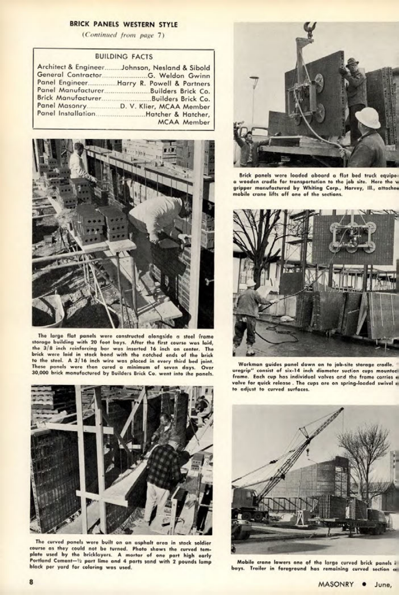 Masonry Magazine June 1962 Page. 8