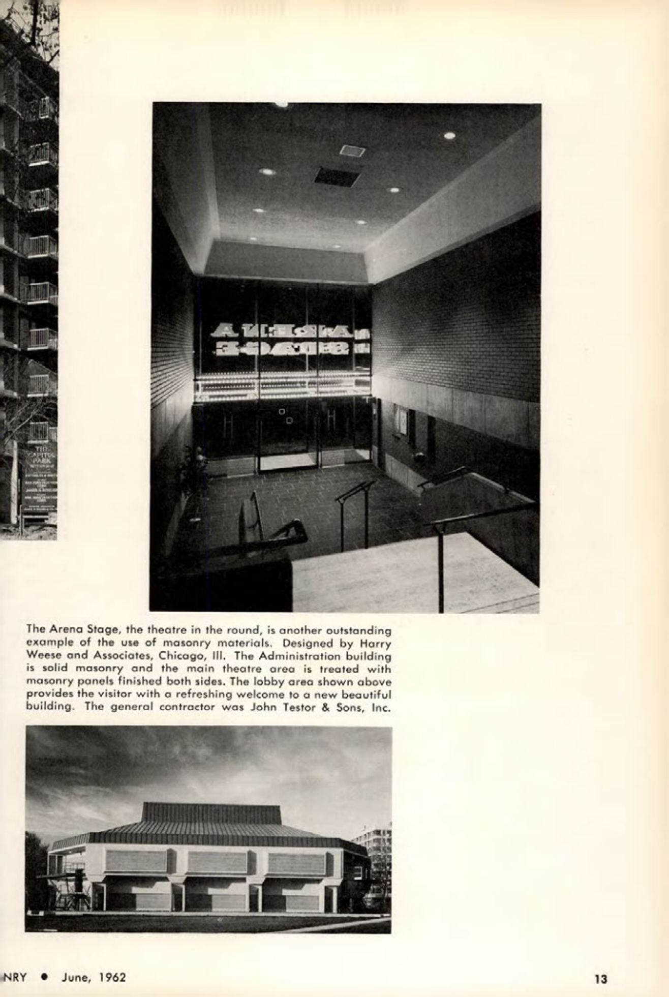 Masonry Magazine June 1962 Page. 13