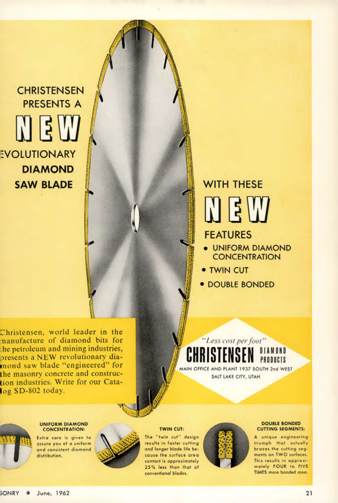 Masonry Magazine June 1962 Page. 21