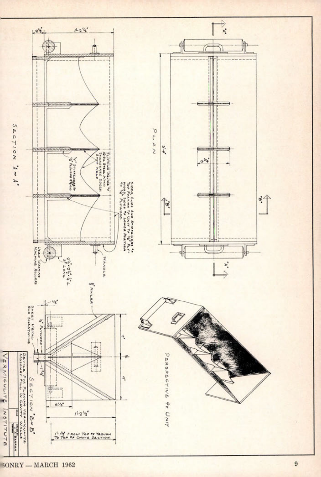 Masonry Magazine March 1962 Page. 9