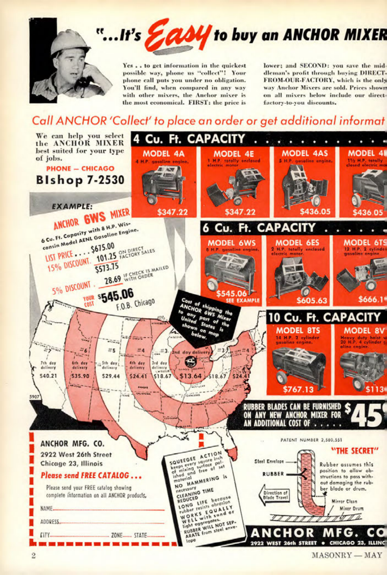 Masonry Magazine May 1962 Page. 2