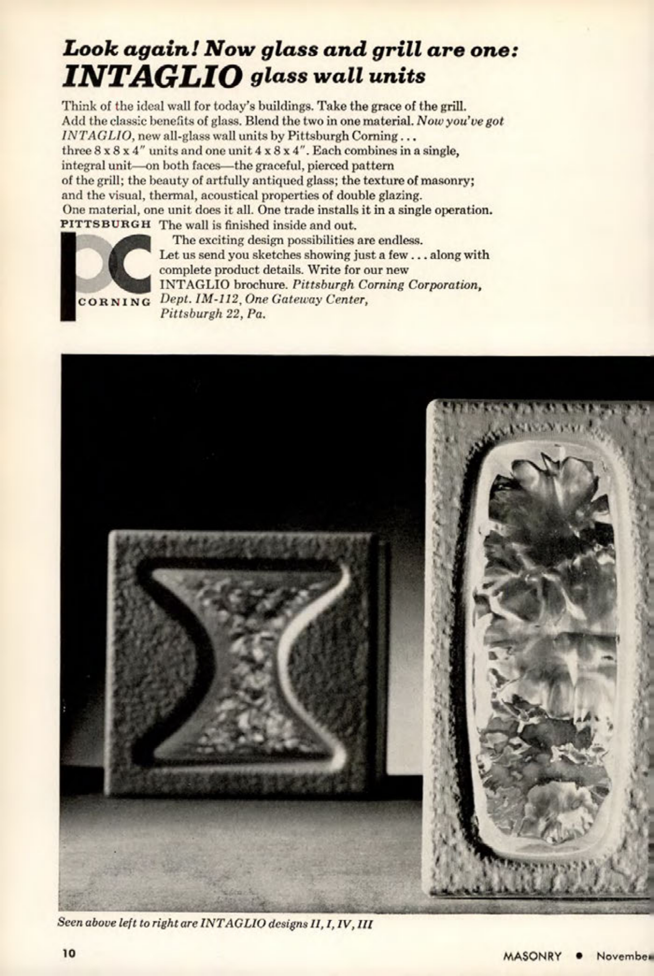 Masonry Magazine November 1962 Page. 10