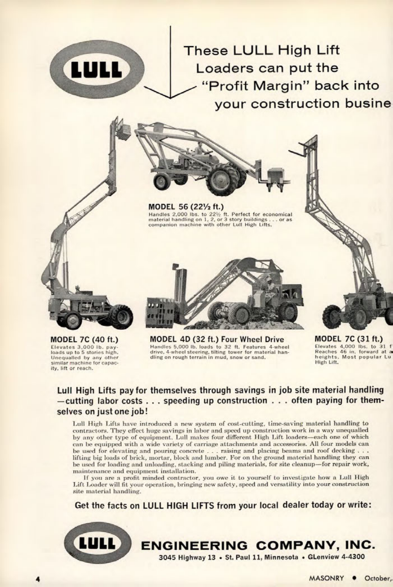 Masonry Magazine October 1962 Page. 4