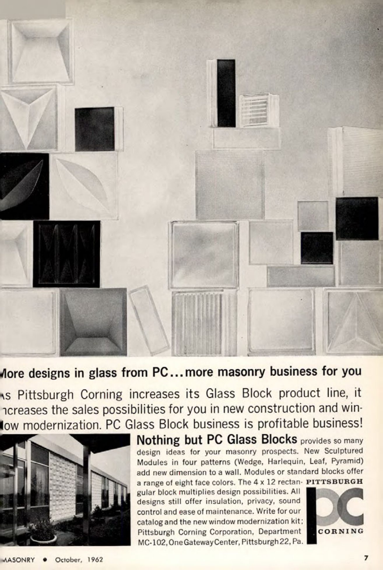 Masonry Magazine October 1962 Page. 7