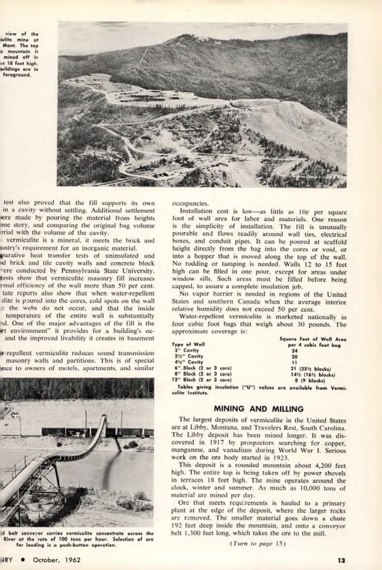 Masonry Magazine October 1962 Page. 13