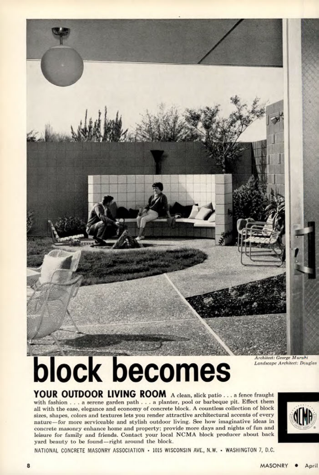 Masonry Magazine April 1963 Page. 8