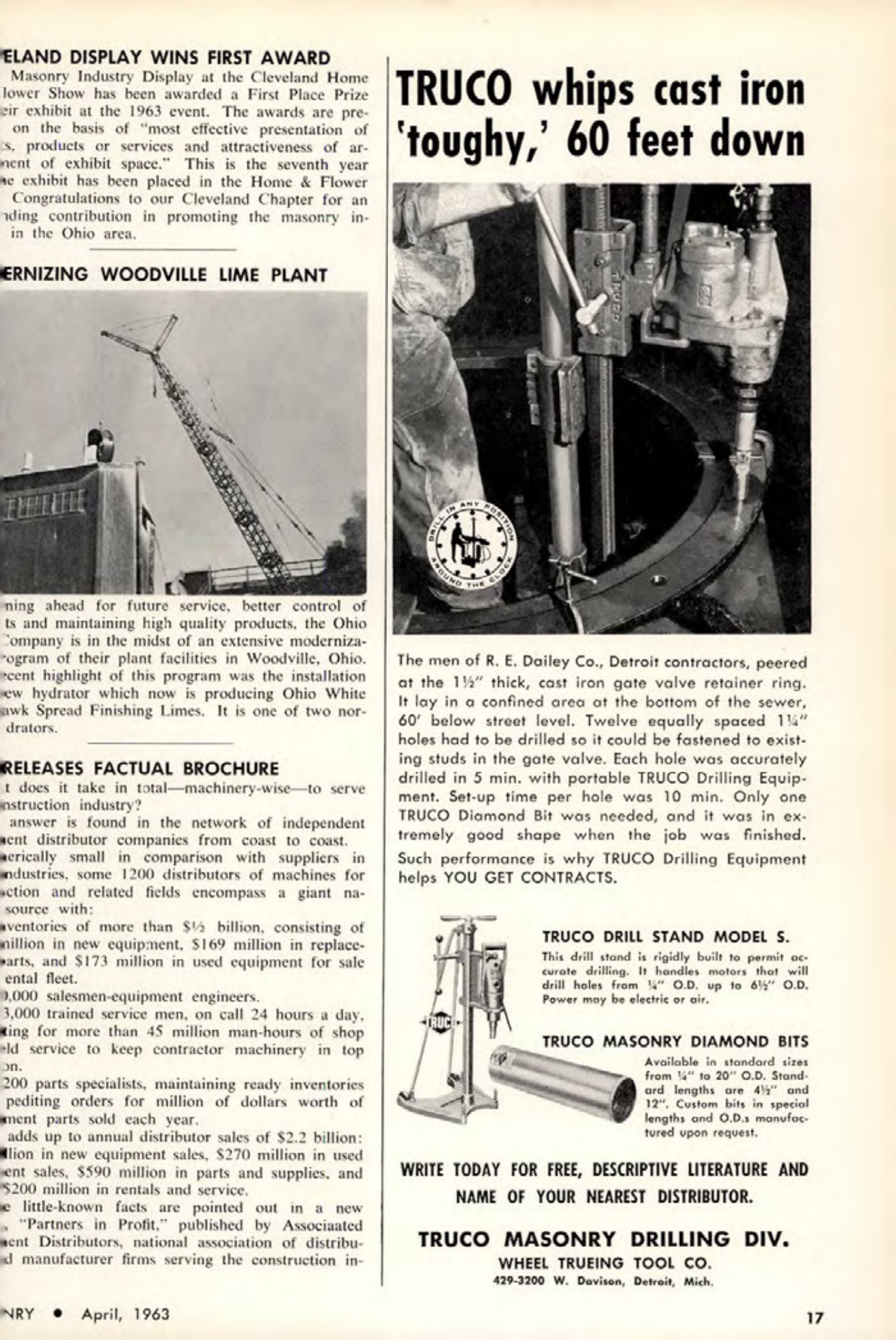 Masonry Magazine April 1963 Page. 17