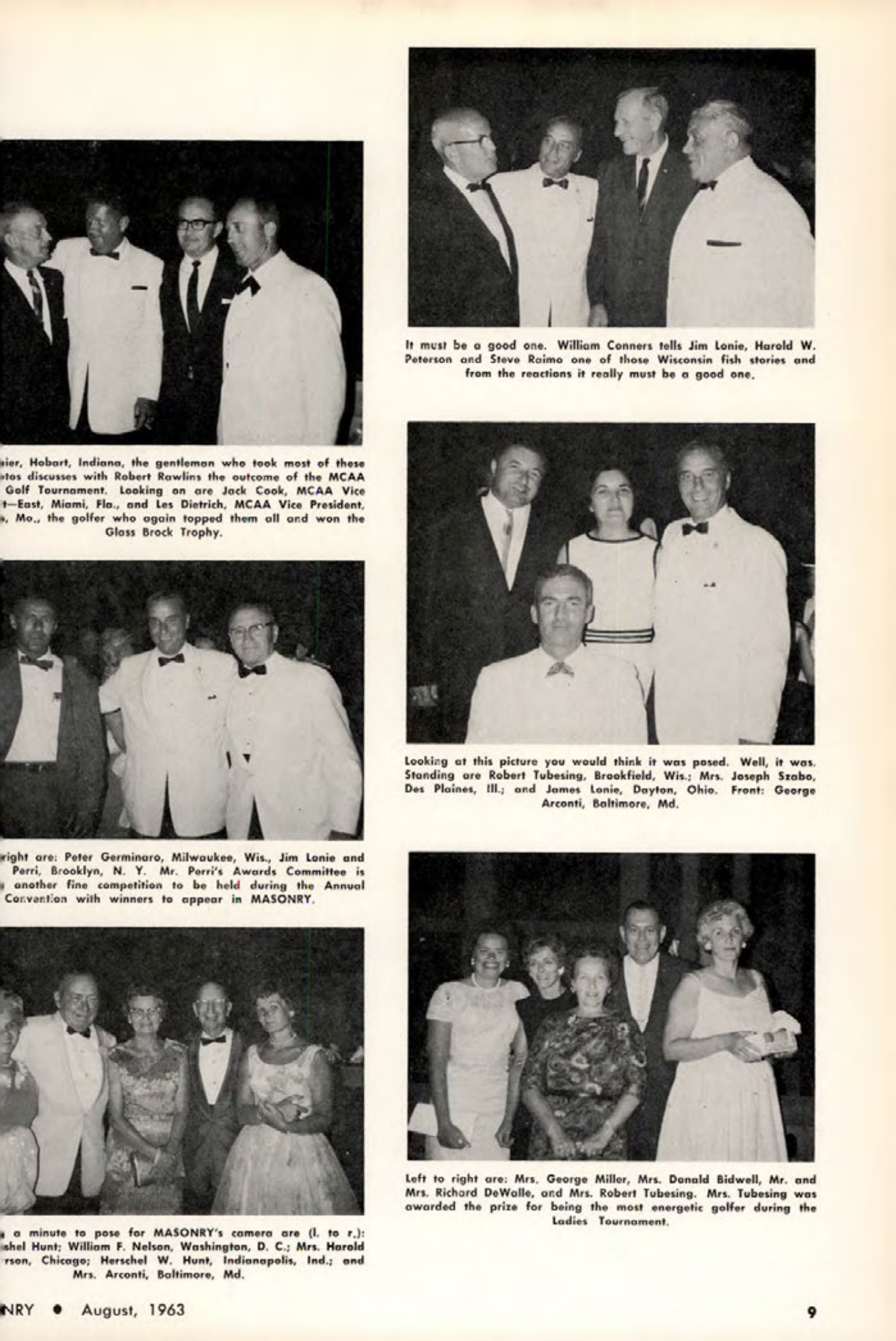 Masonry Magazine August 1963 Page. 9