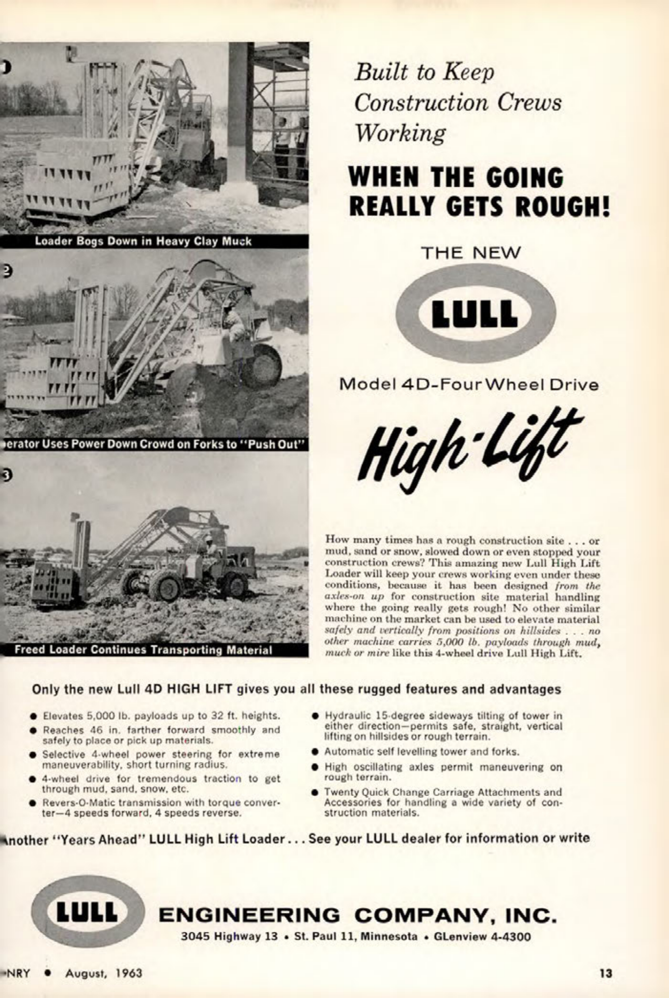 Masonry Magazine August 1963 Page. 13
