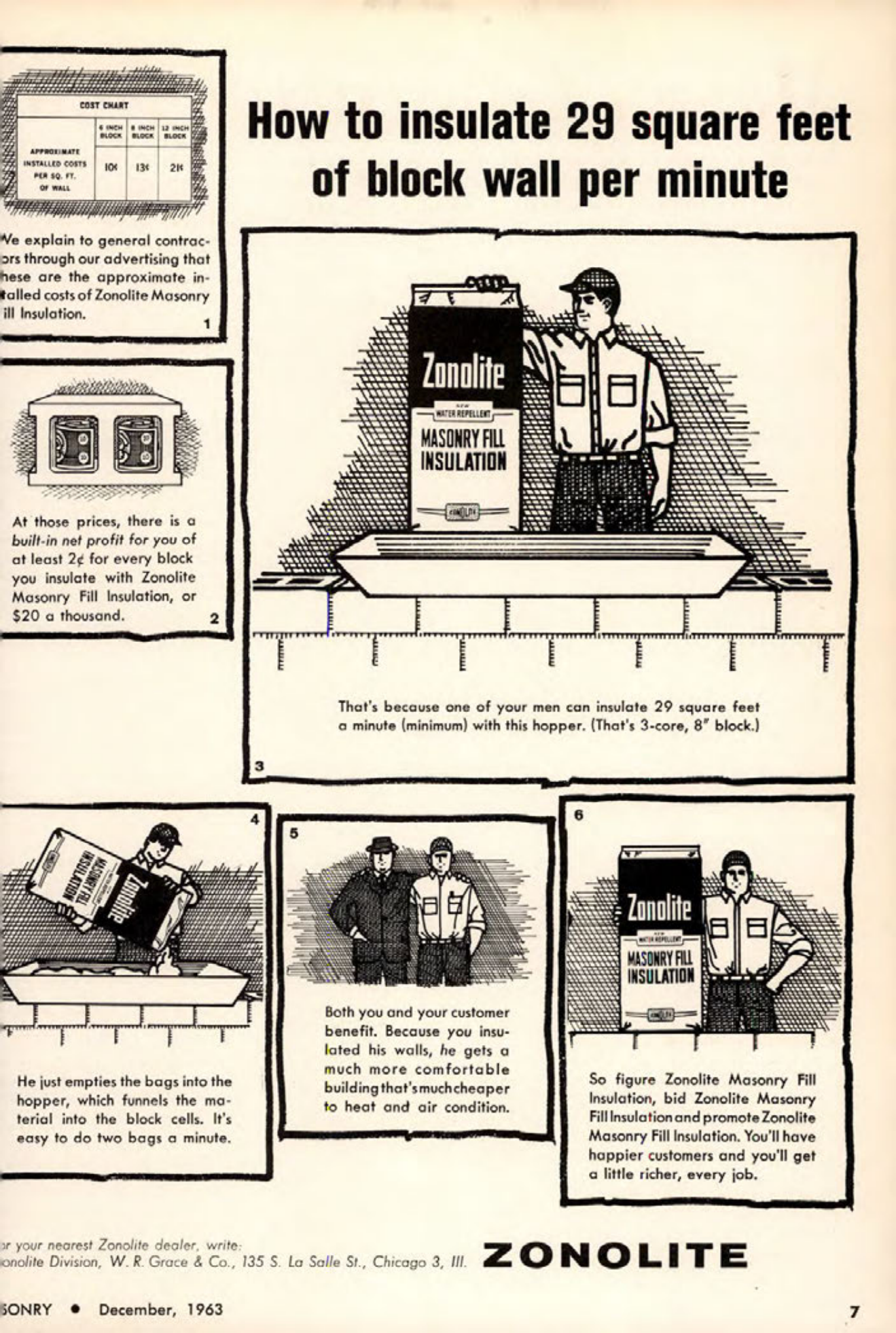 Masonry Magazine December 1963 Page. 7