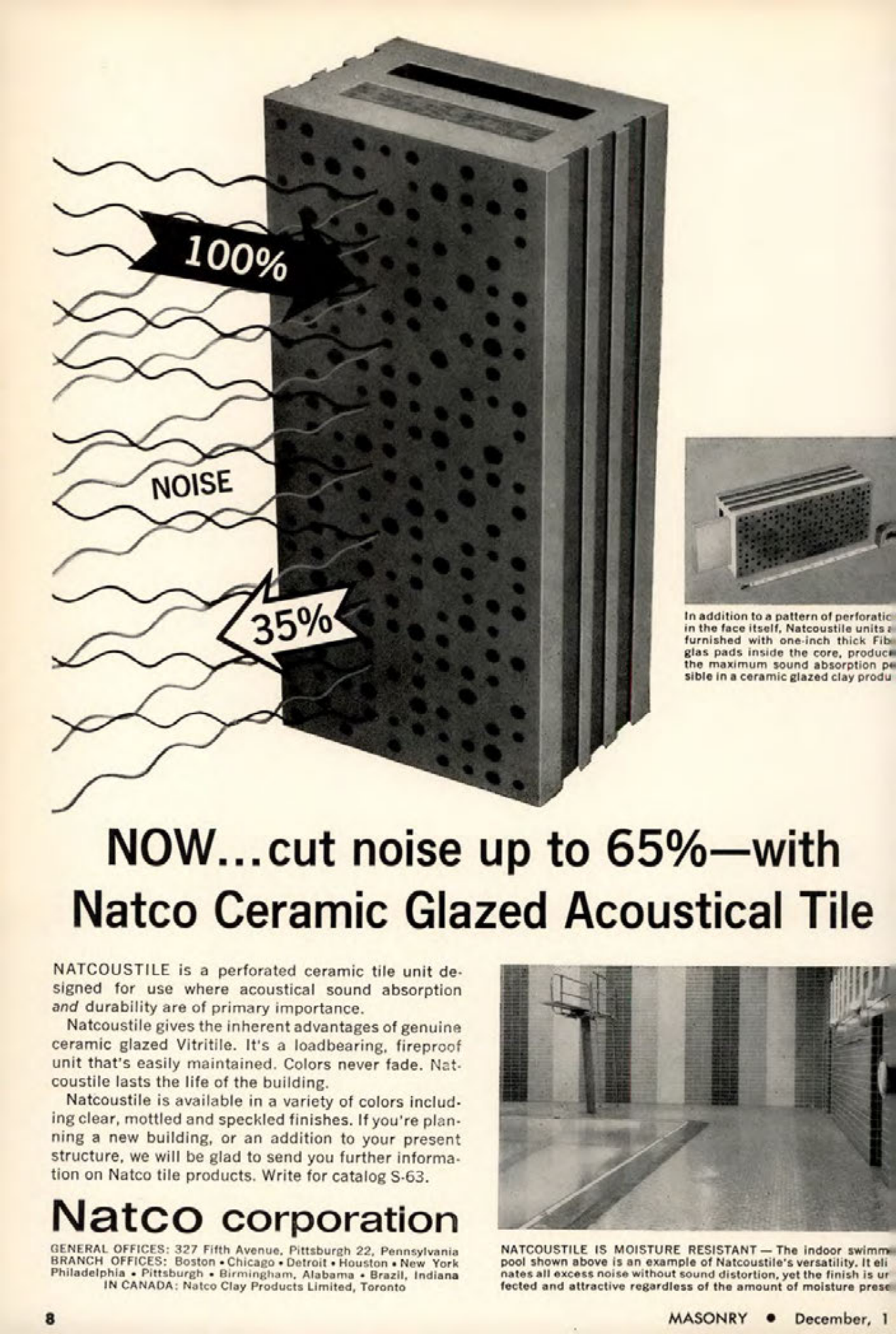Masonry Magazine December 1963 Page. 8