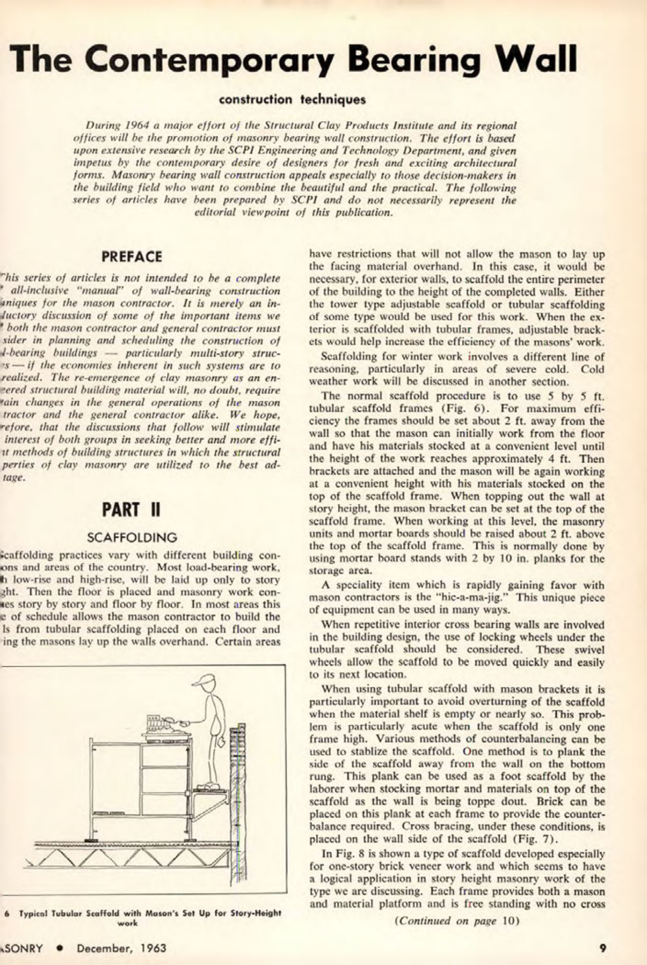 Masonry Magazine December 1963 Page. 9