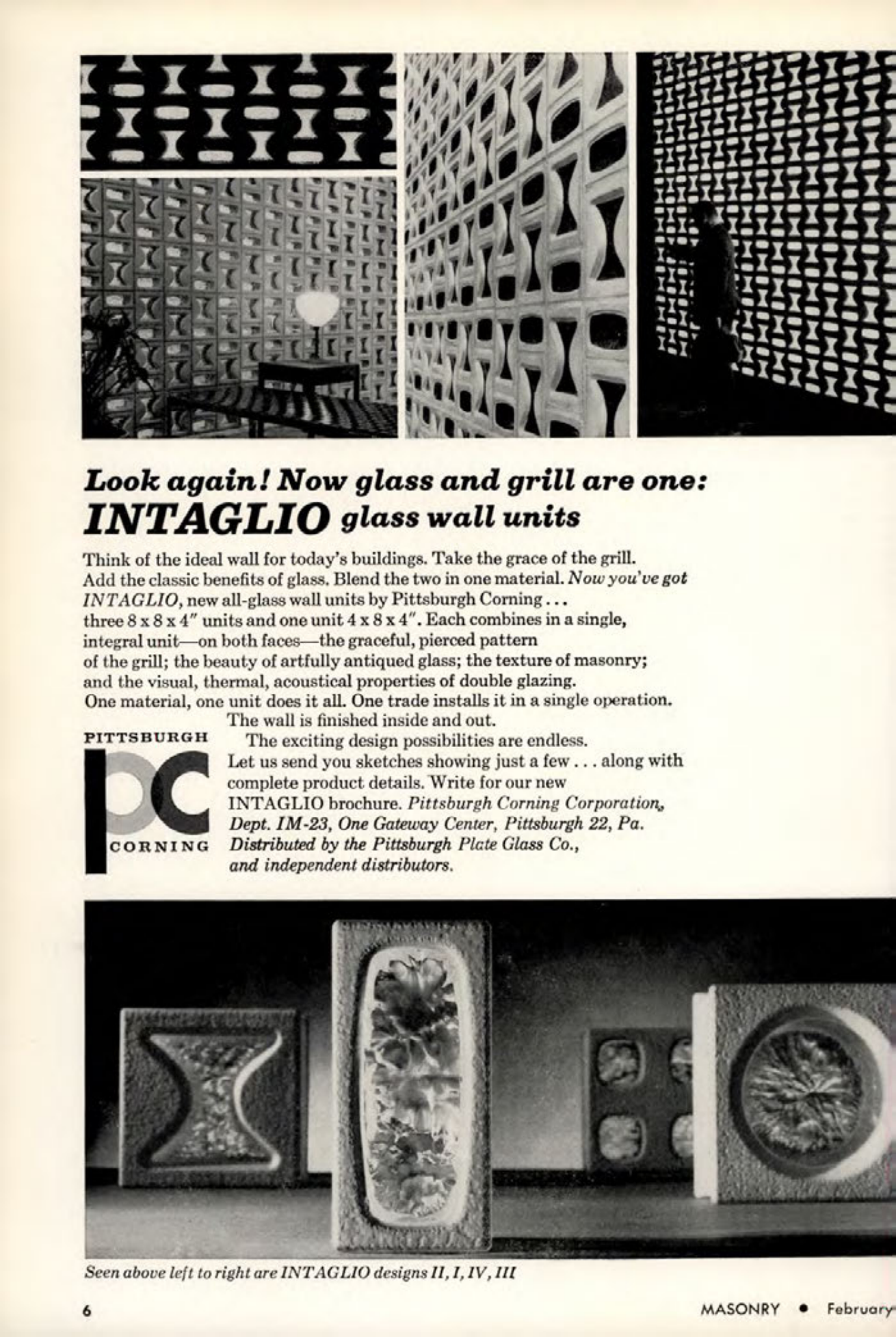 Masonry Magazine February 1963 Page. 6