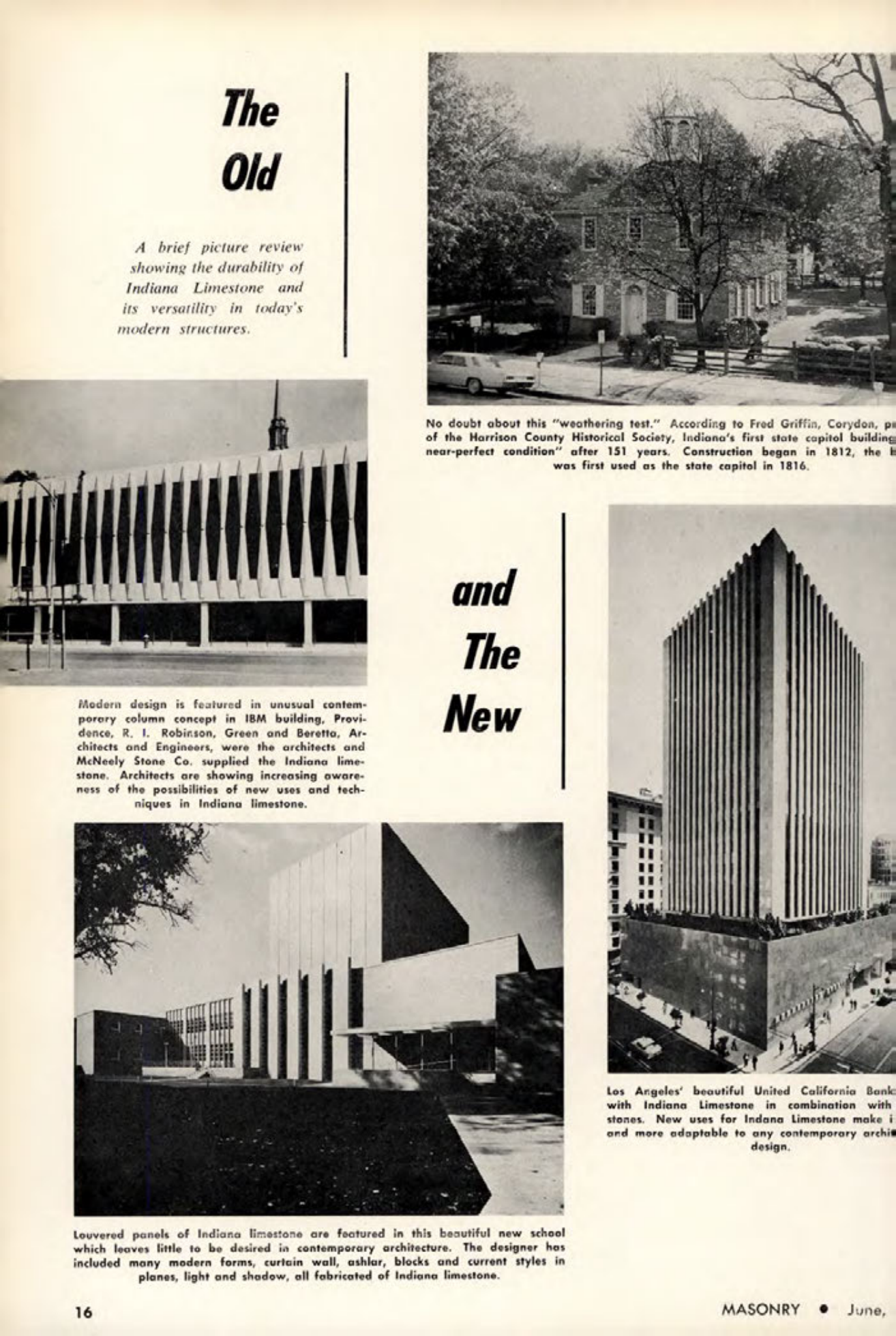 Masonry Magazine June 1963 Page. 16