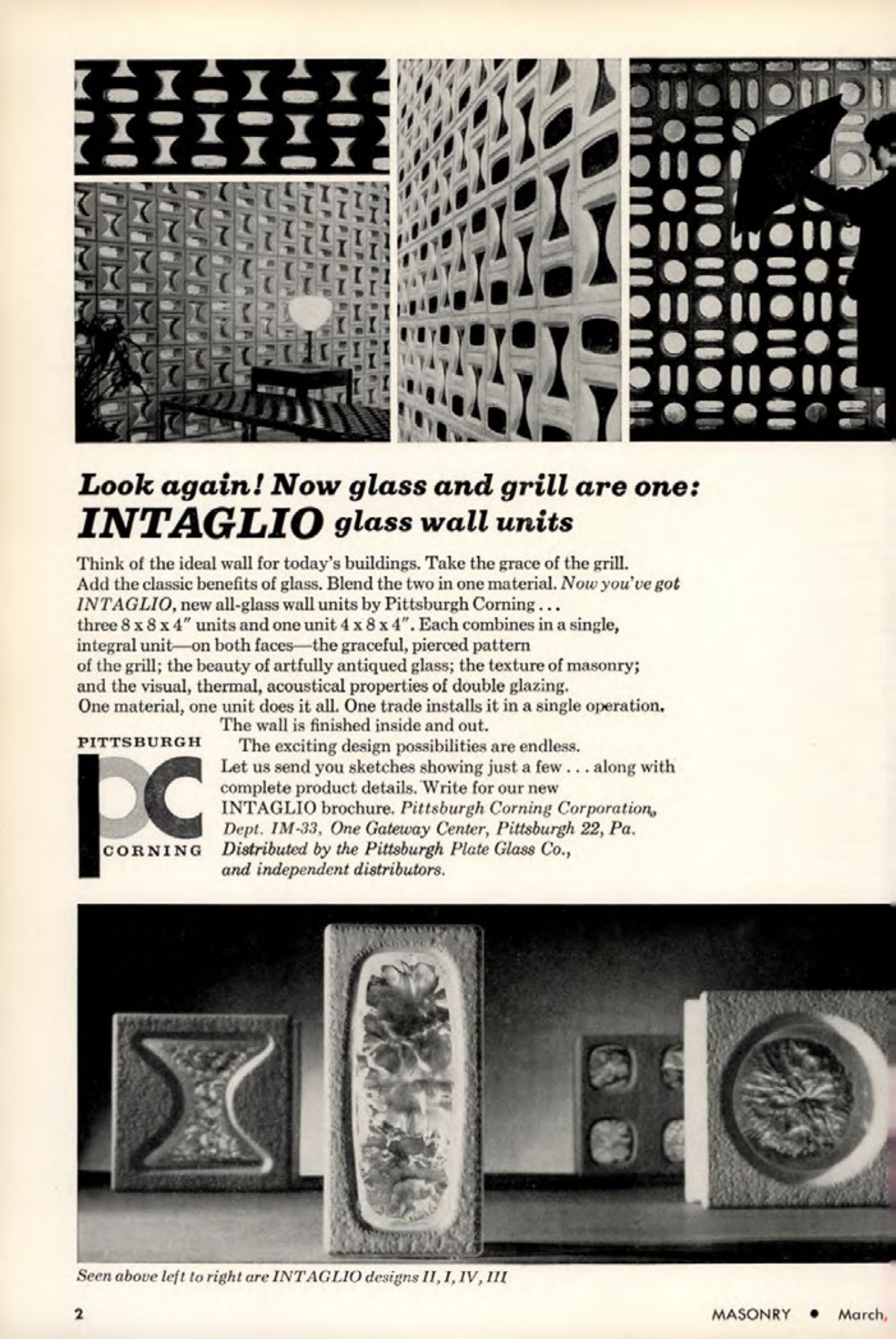 Masonry Magazine March 1963 Page. 2