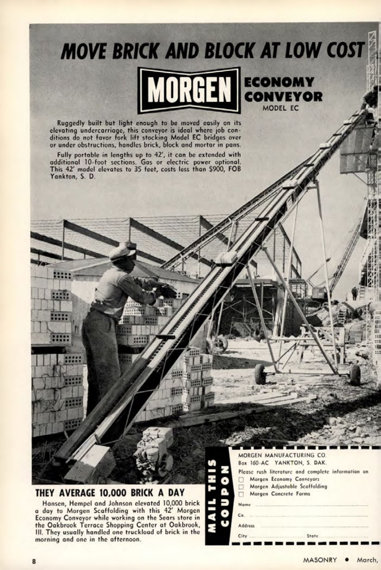 Masonry Magazine March 1963 Page. 8