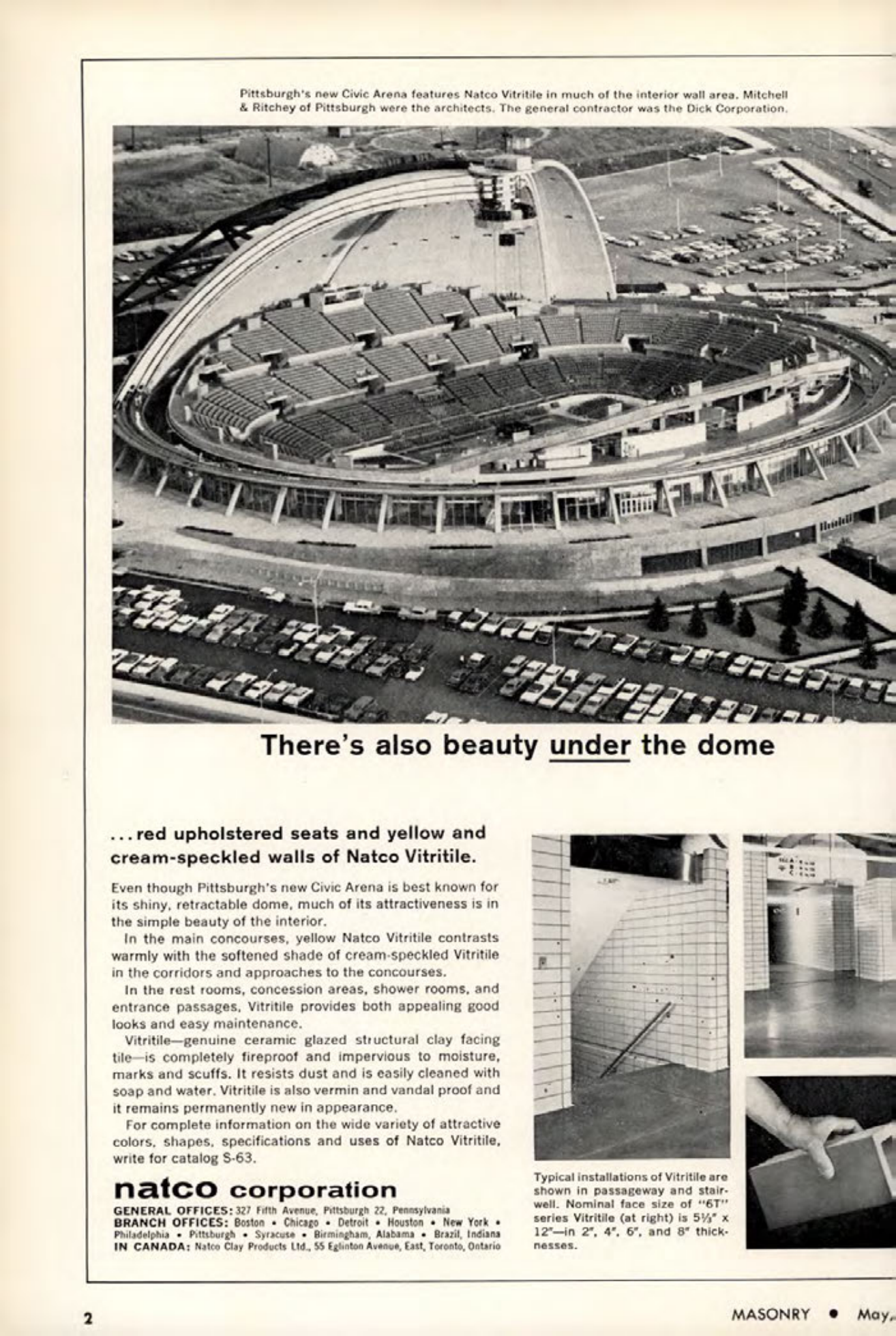 Masonry Magazine May 1963 Page. 2