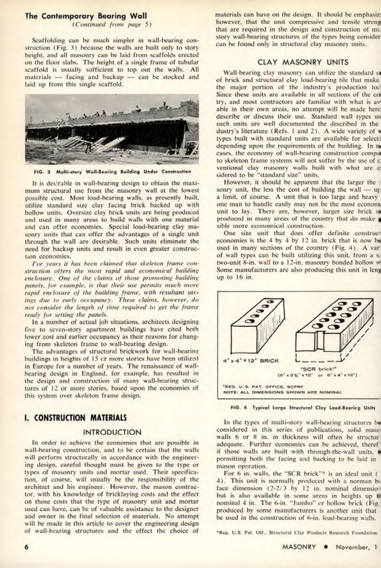 Masonry Magazine November 1963 Page. 6