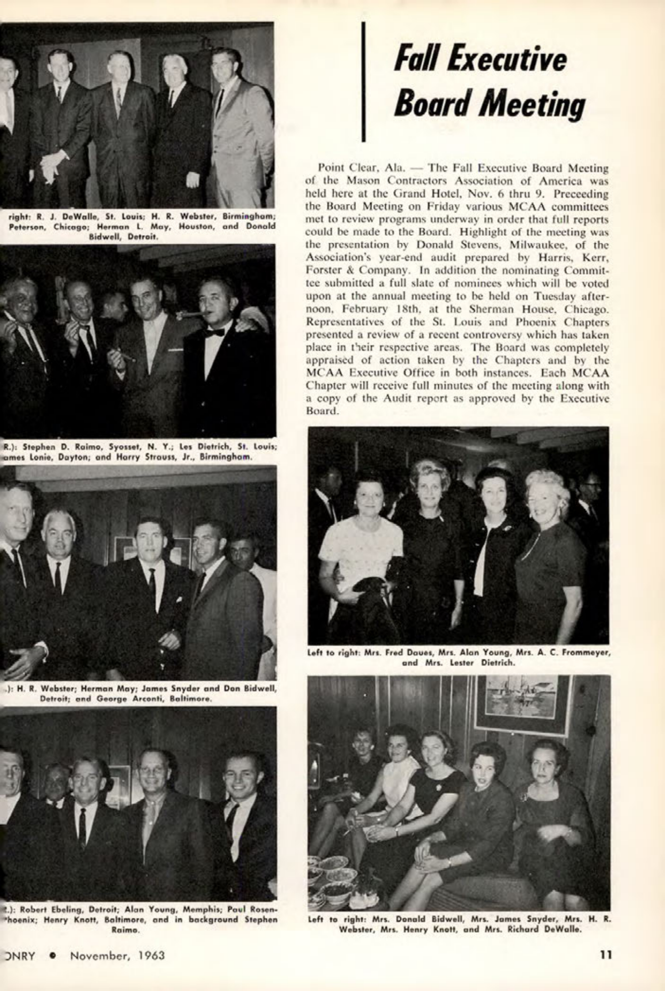 Masonry Magazine November 1963 Page. 15