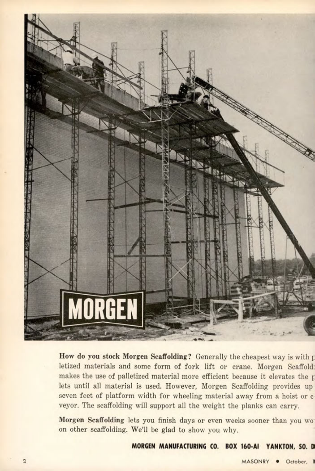 Masonry Magazine October 1963 Page. 2