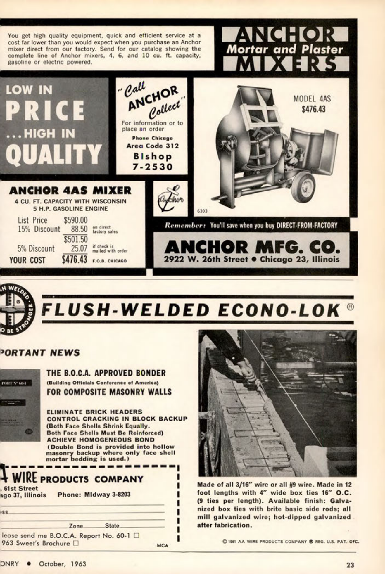 Masonry Magazine October 1963 Page. 31