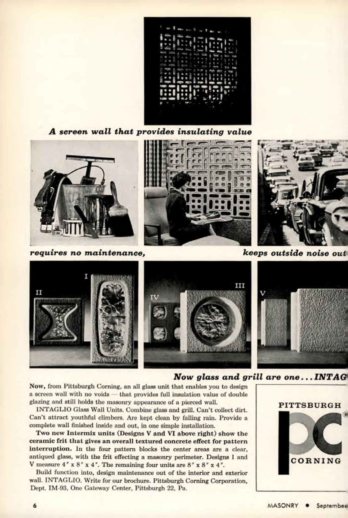 Masonry Magazine September 1963 Page. 6