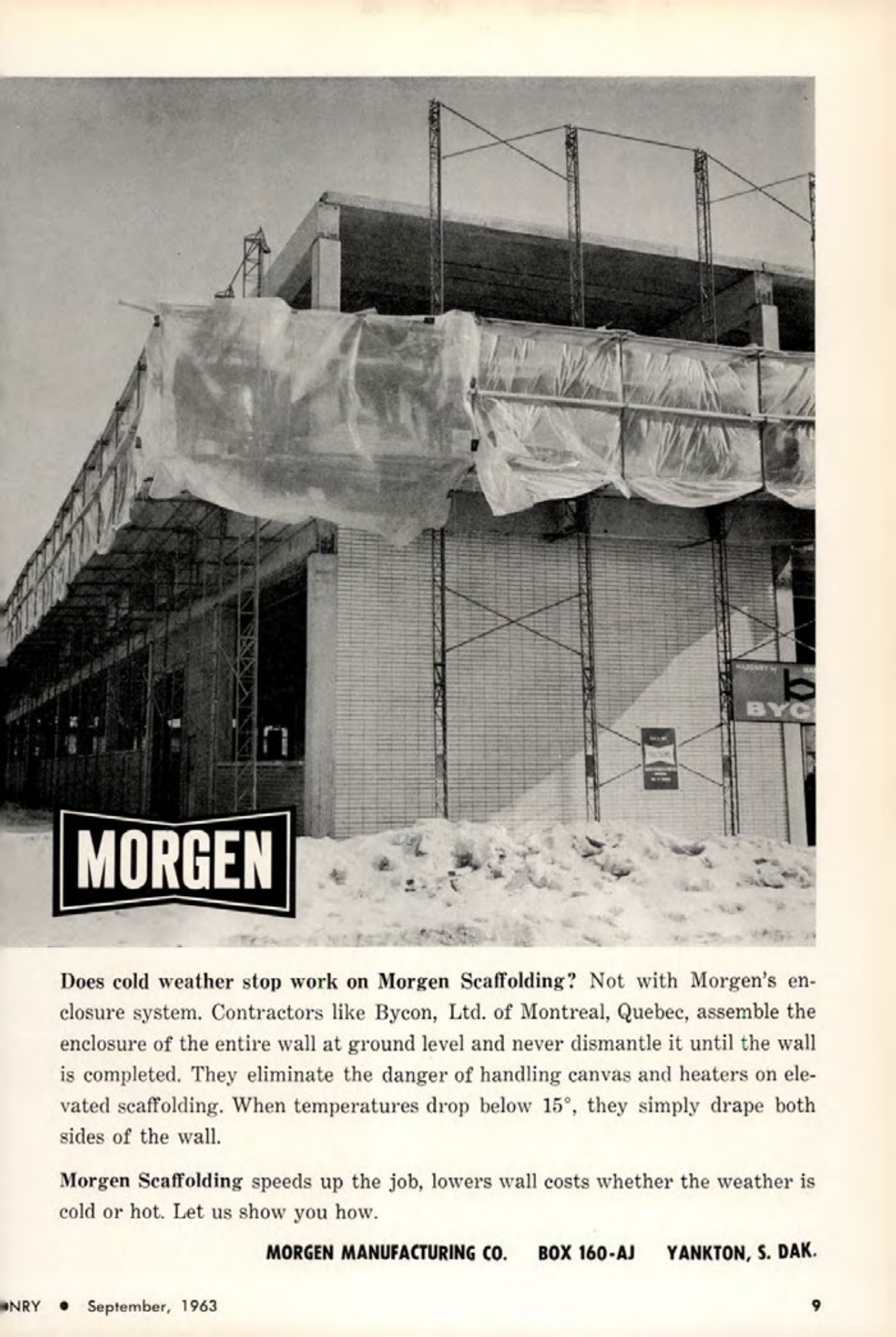 Masonry Magazine September 1963 Page. 9