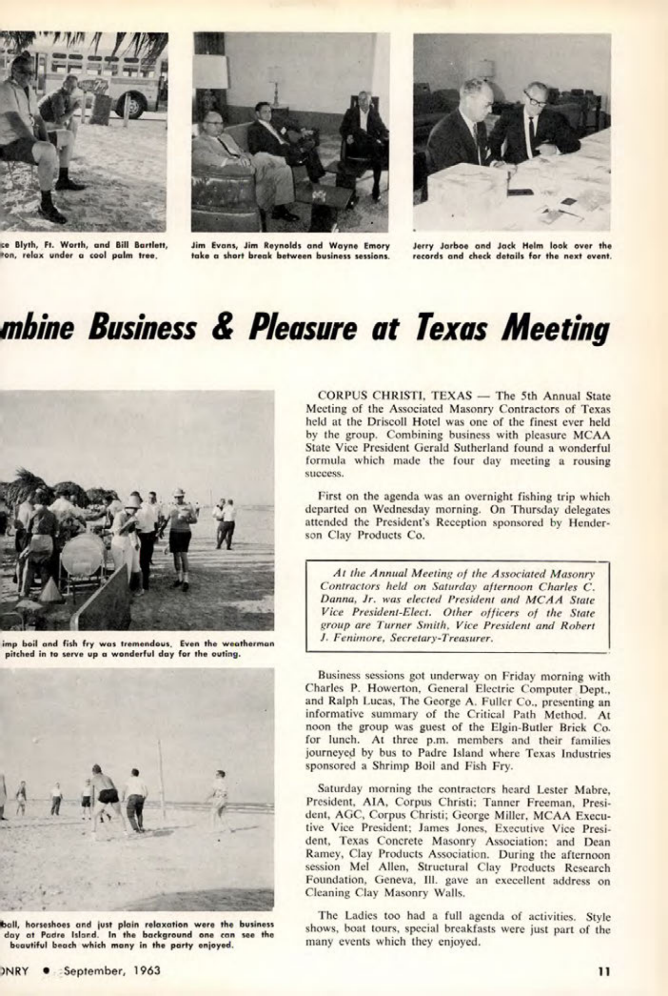 Masonry Magazine September 1963 Page. 11
