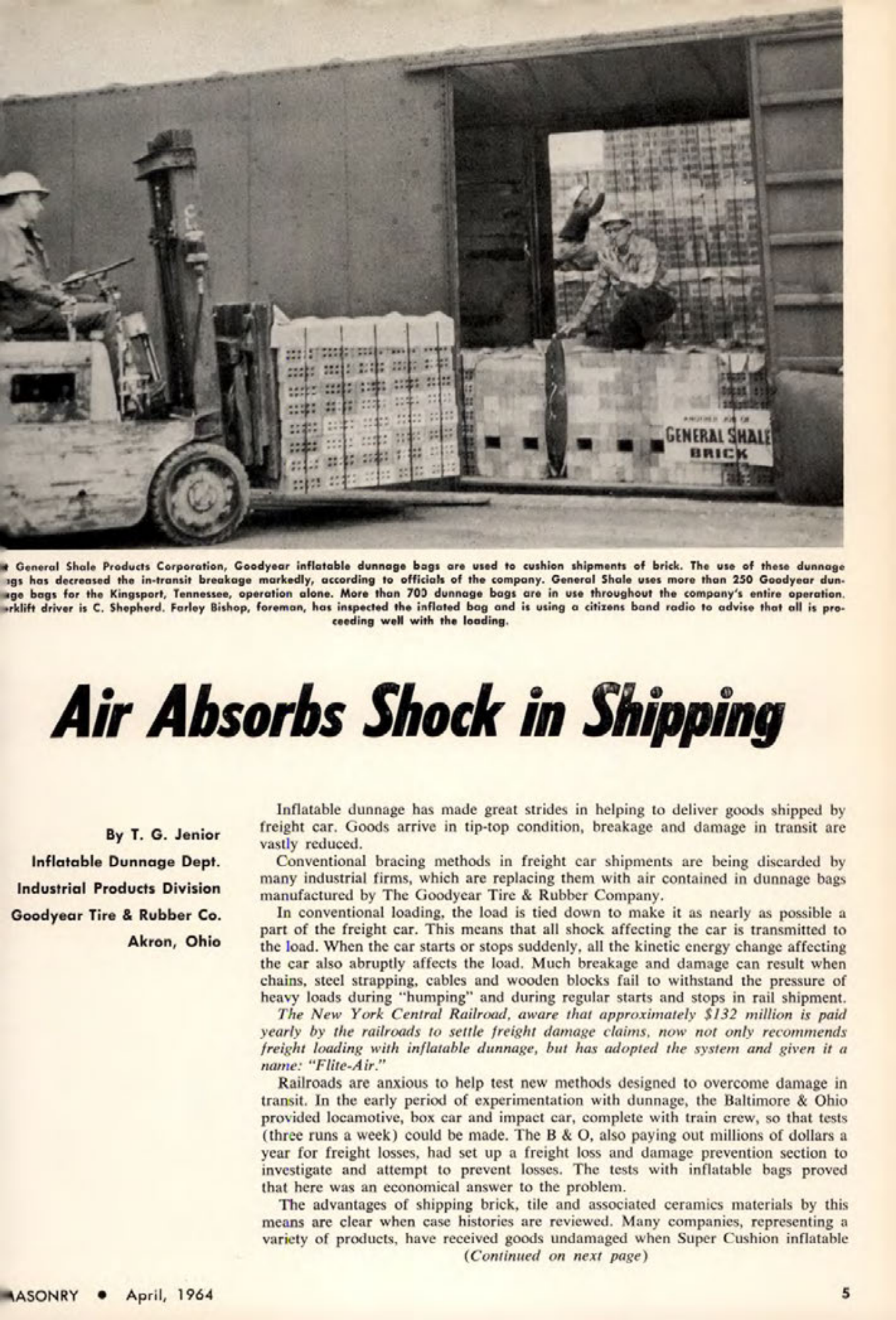 Masonry Magazine April 1964 Page. 5