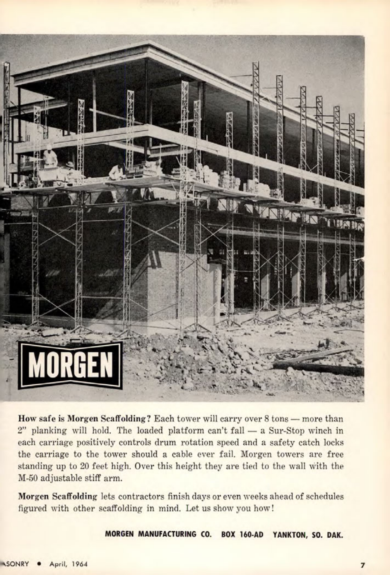 Masonry Magazine April 1964 Page. 7