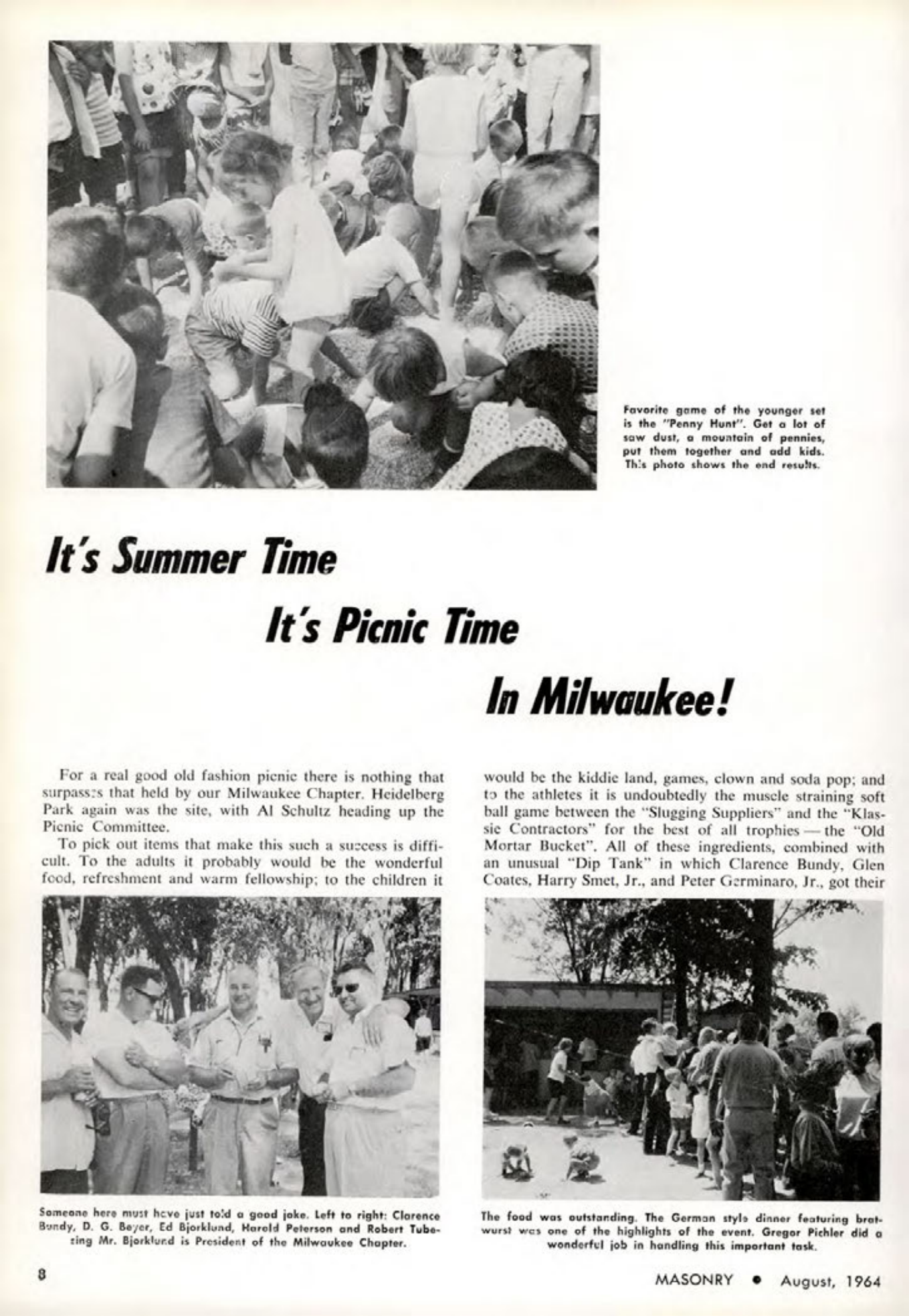 Masonry Magazine August 1964 Page. 8