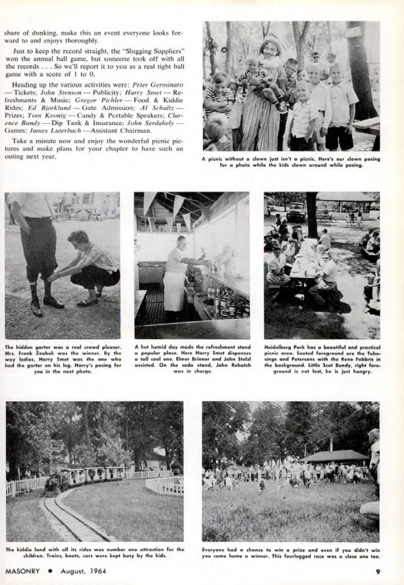 Masonry Magazine August 1964 Page. 9