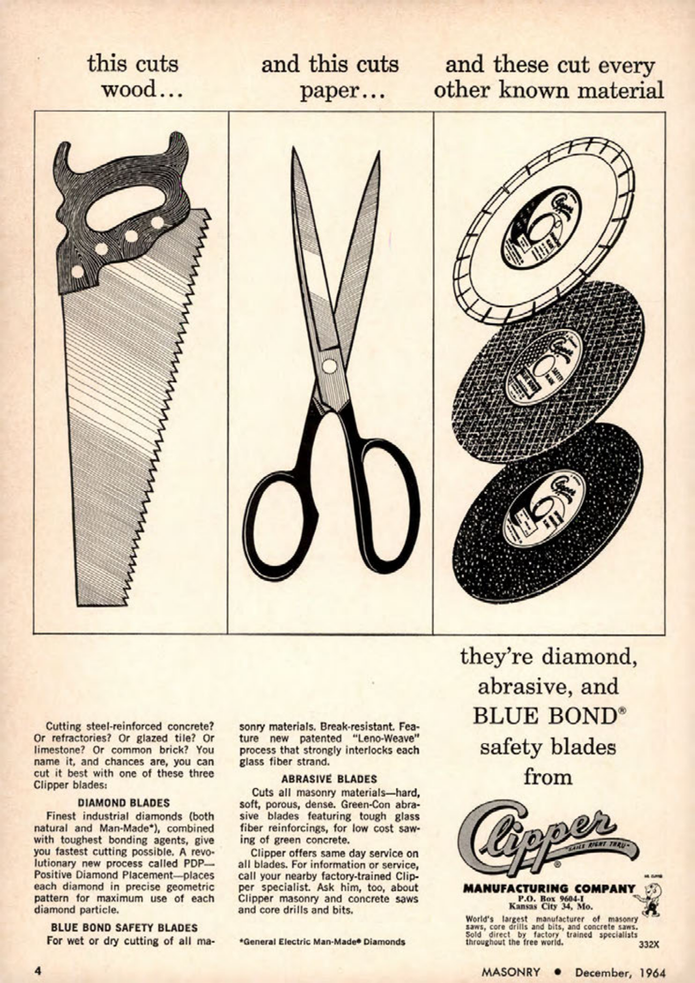 Masonry Magazine December 1964 Page. 4